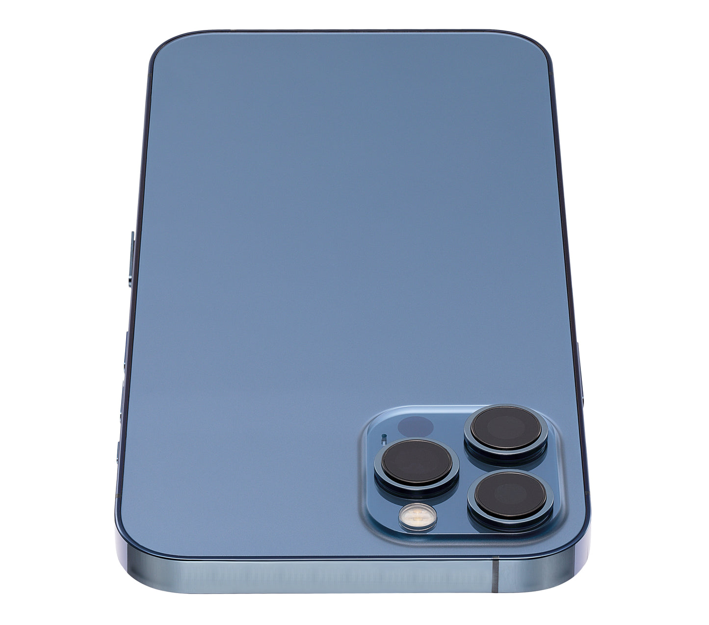 Back Housing W/ Small Parts For iPhone 12 Pro Max (EU / Global Version) (Aftermarket Plus) (Pacific Blue)