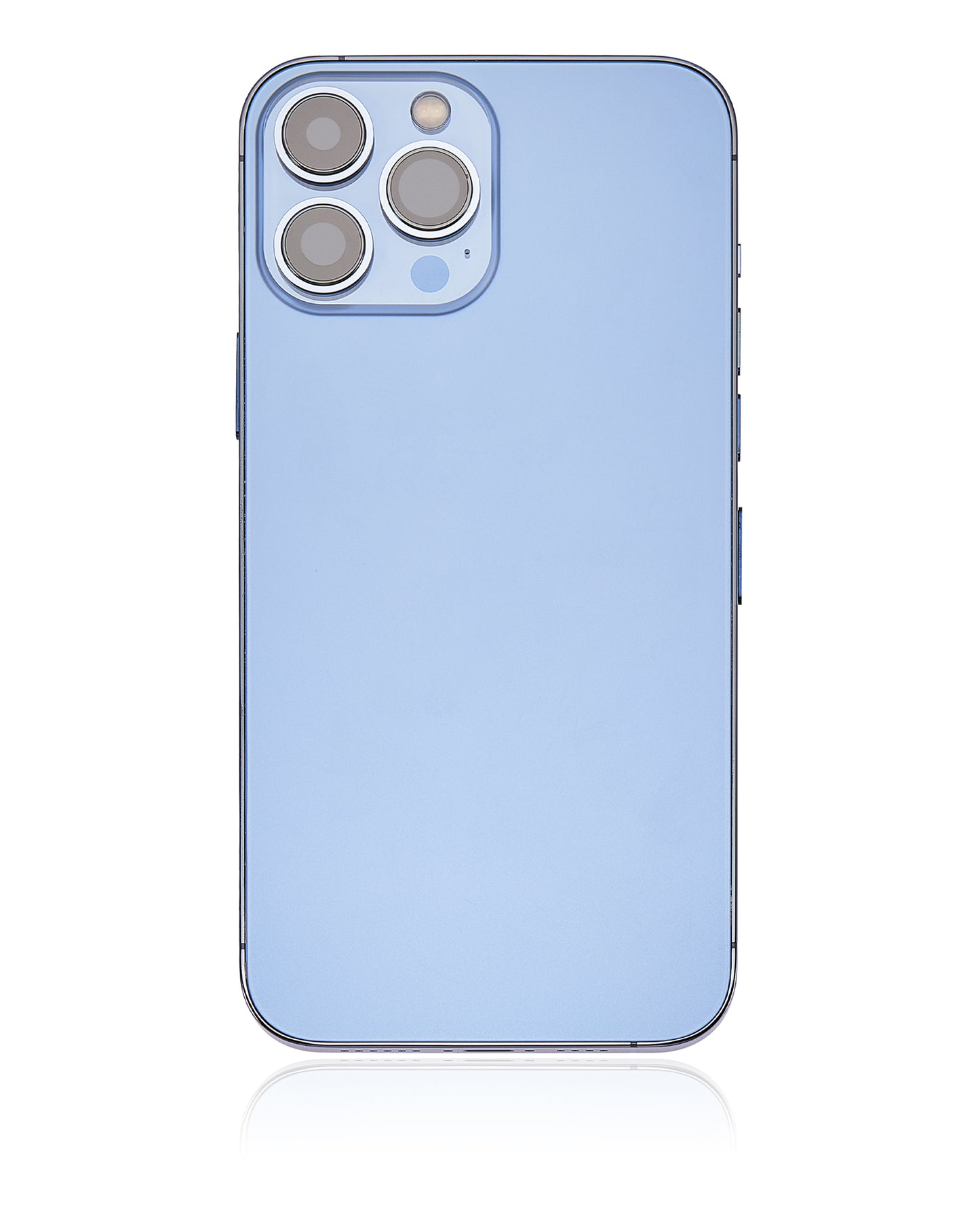 Back Housing W/ Small Parts For iPhone 13 Pro Max (EU / Global Version) (Aftermarket Plus) (Sierra Blue)