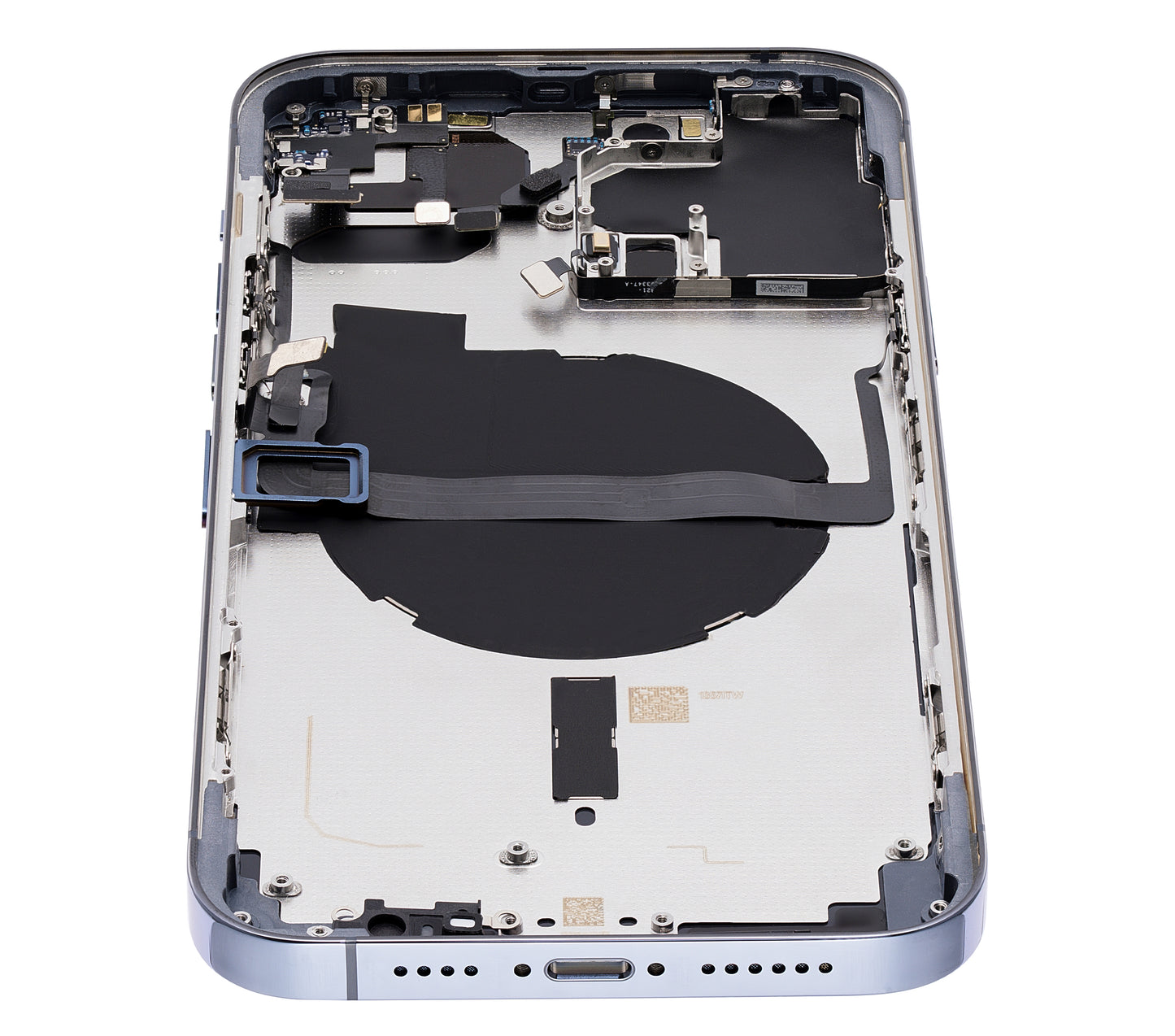 Back Housing W/ Small Parts For iPhone 13 Pro Max (EU / Global Version) (Aftermarket Plus) (Sierra Blue)