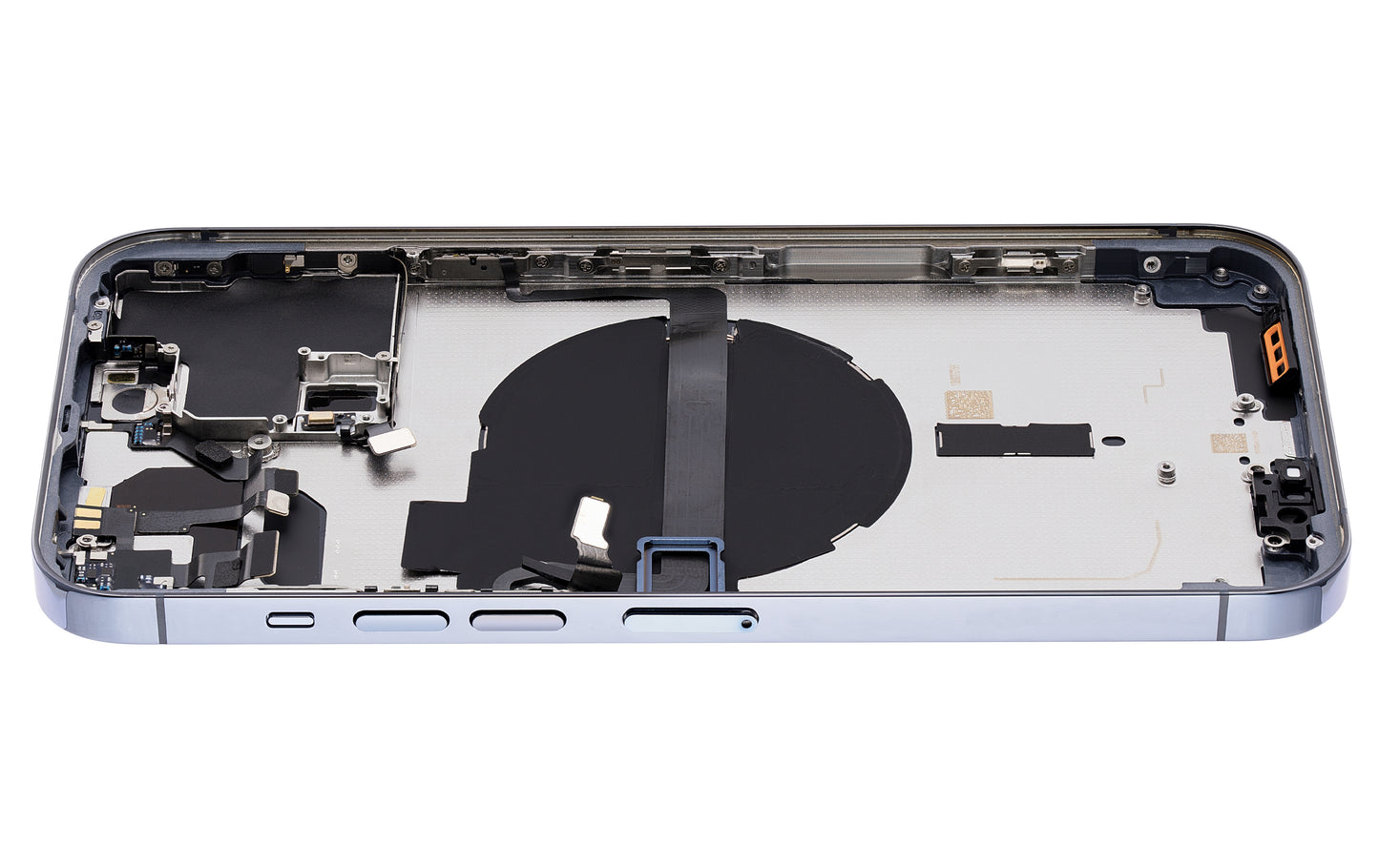Back Housing W/ Small Parts For iPhone 13 Pro Max (EU / Global Version) (Aftermarket Plus) (Sierra Blue)