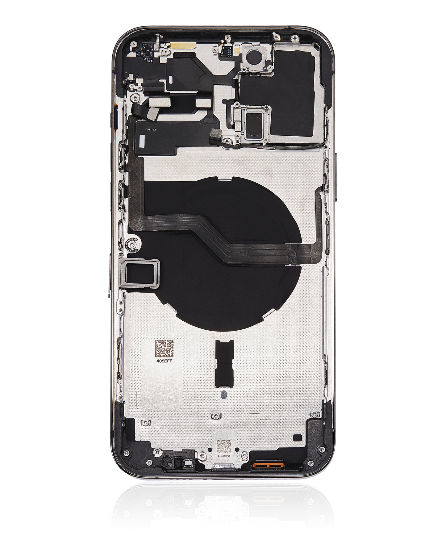 Back Housing W/ Small Parts For iPhone 12 Pro Max (EU / Global Version) (Aftermarket Plus) (Graphite)