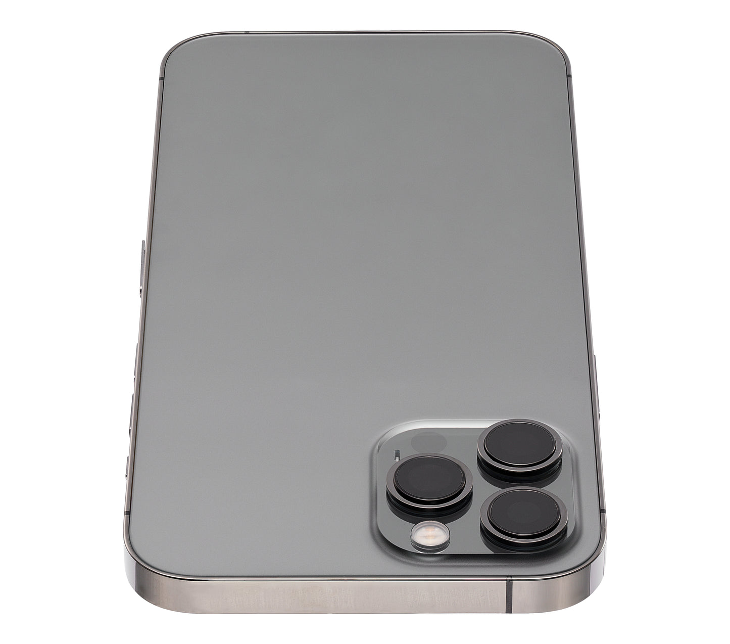 Back Housing W/ Small Parts For iPhone 12 Pro Max (EU / Global Version) (Aftermarket Plus) (Graphite)
