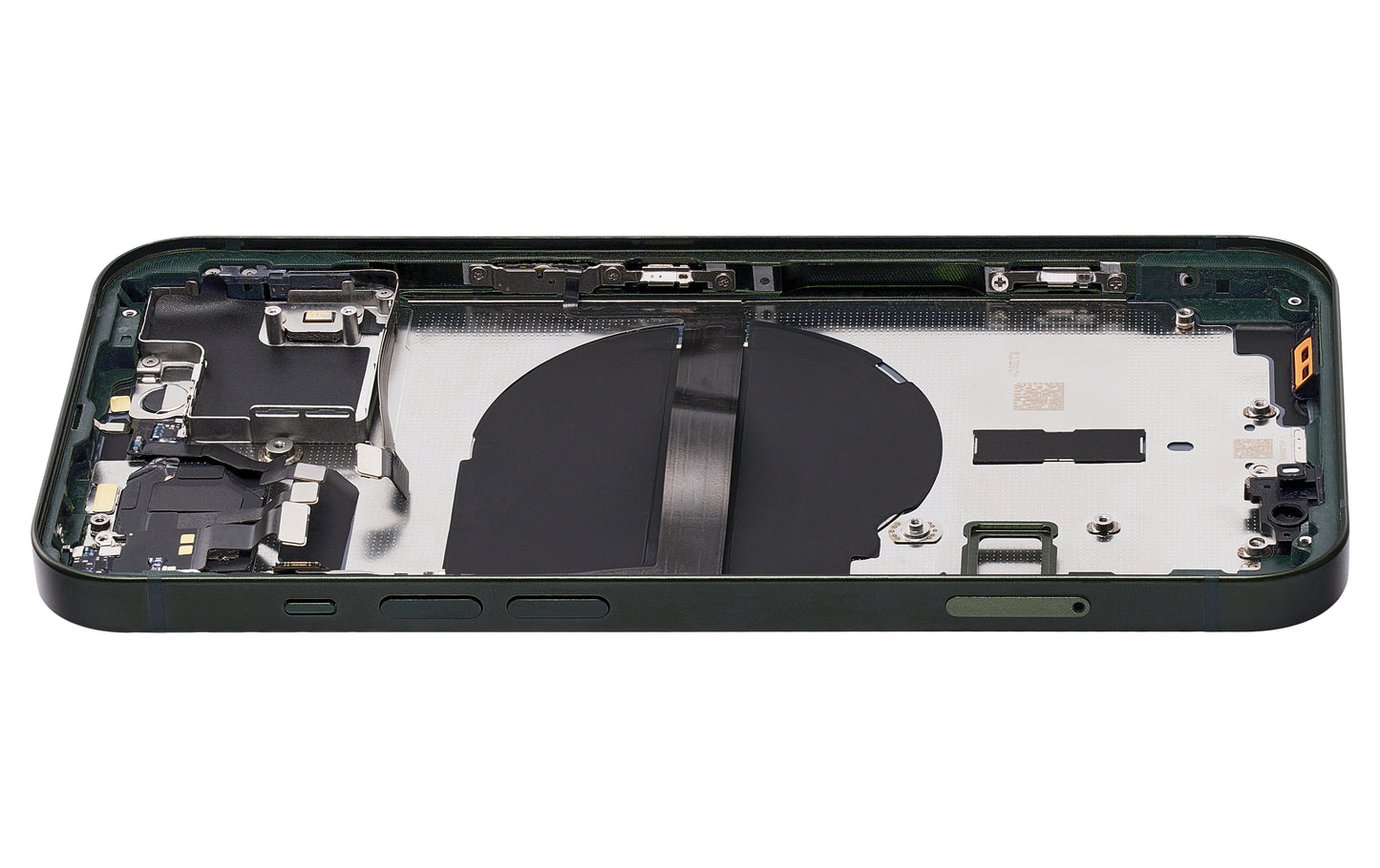 Back Housing W/ Small Parts For iPhone 13 (EU / Global Version) (Aftermarket Plus) (Green)