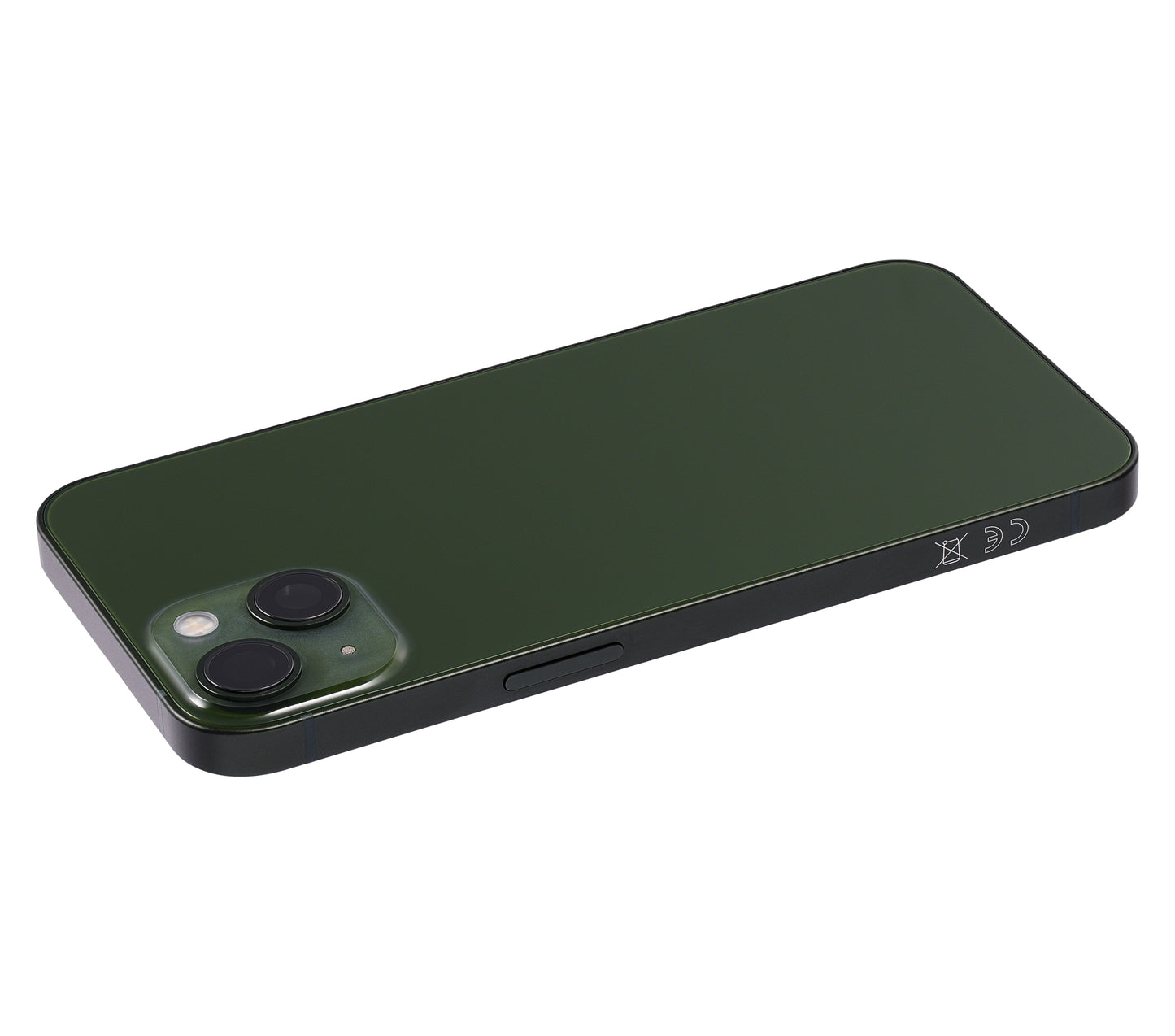 Back Housing W/ Small Parts For iPhone 13 (EU / Global Version) (Aftermarket Plus) (Green)