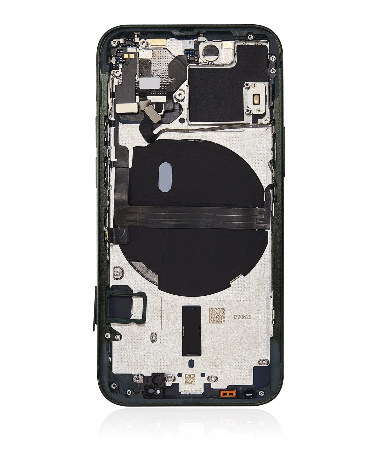 Back Housing W/ Small Parts For iPhone 13 Mini (EU / Global Version) (Aftermarket Plus) (Green)