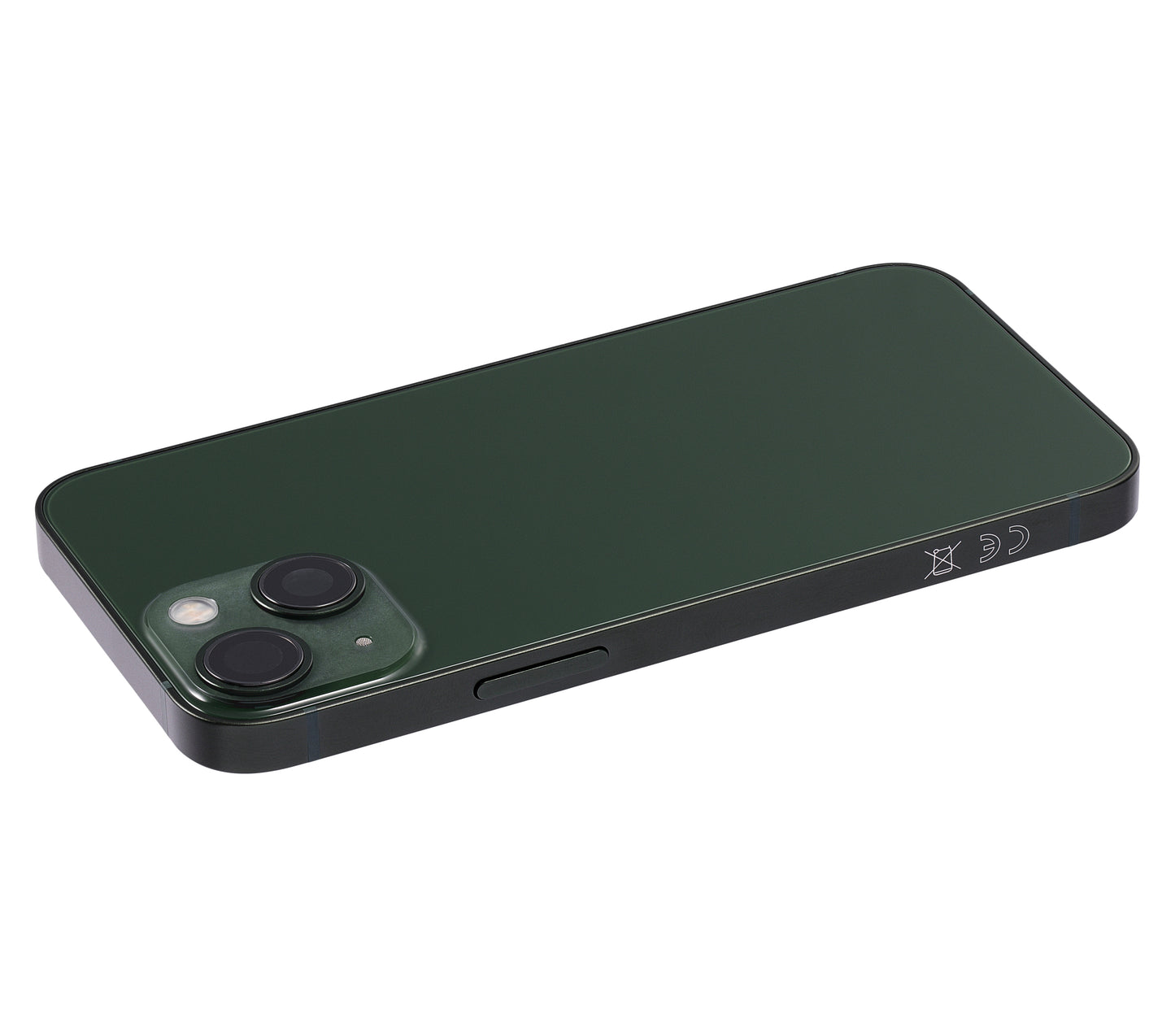 Back Housing W/ Small Parts For iPhone 13 Mini (EU / Global Version) (Aftermarket Plus) (Green)