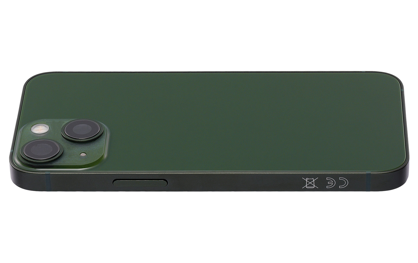 Back Housing W/ Small Parts For iPhone 13 Mini (EU / Global Version) (Aftermarket Plus) (Green)