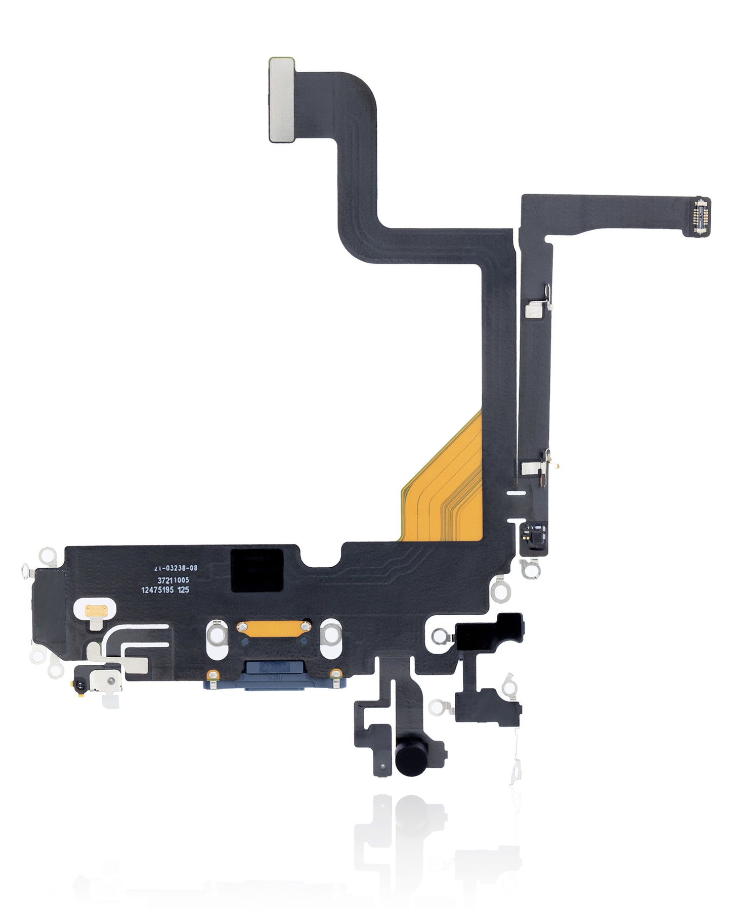 Charging Port Flex Cable For iPhone 13 Pro (Premium) (Sierra Blue)