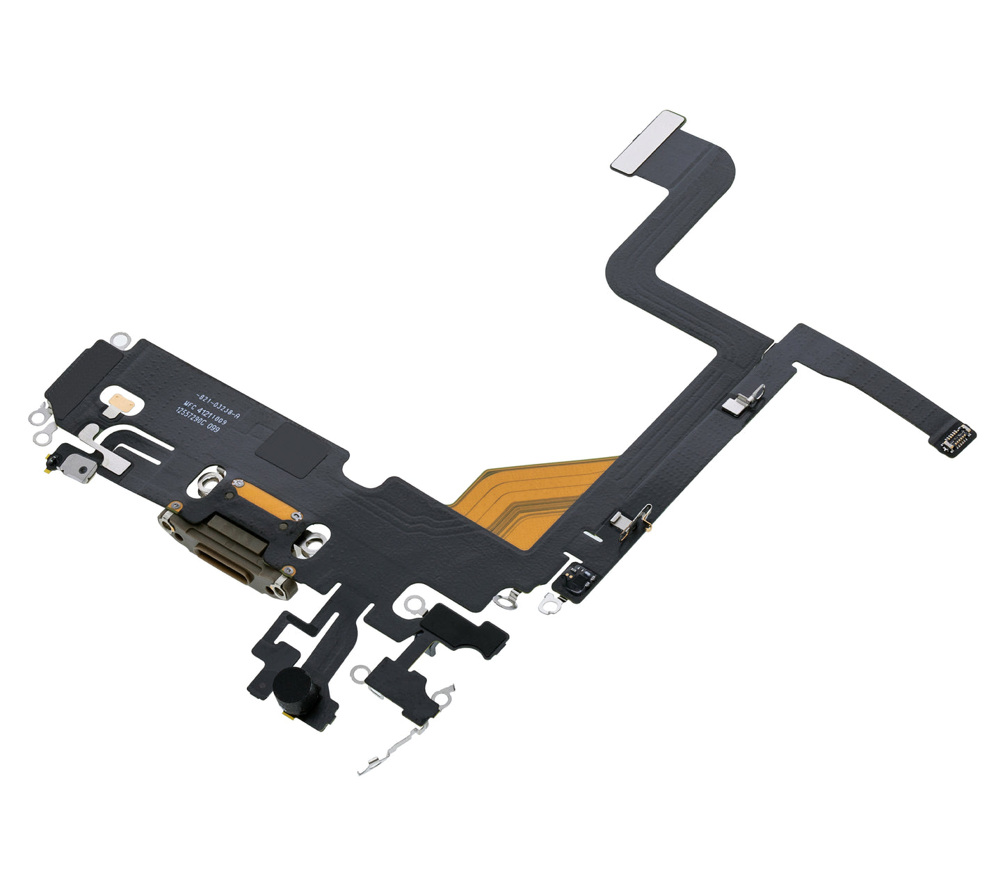 Charging Port Flex Cable For iPhone 13 Pro (Premium) (Gold)