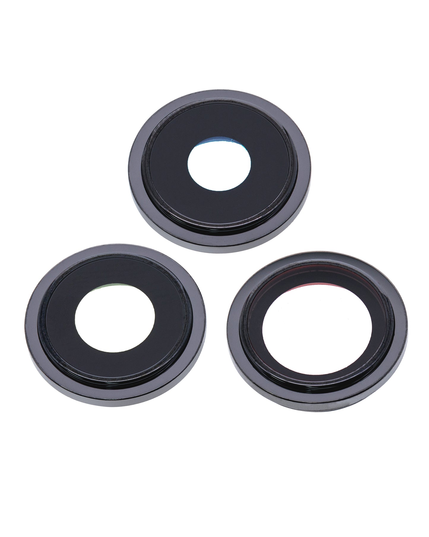 Back Camera Lens With Bracket & Bezel For iPhone 13 Pro / 13 Pro Max (Aftermarket Plus) (Graphite)