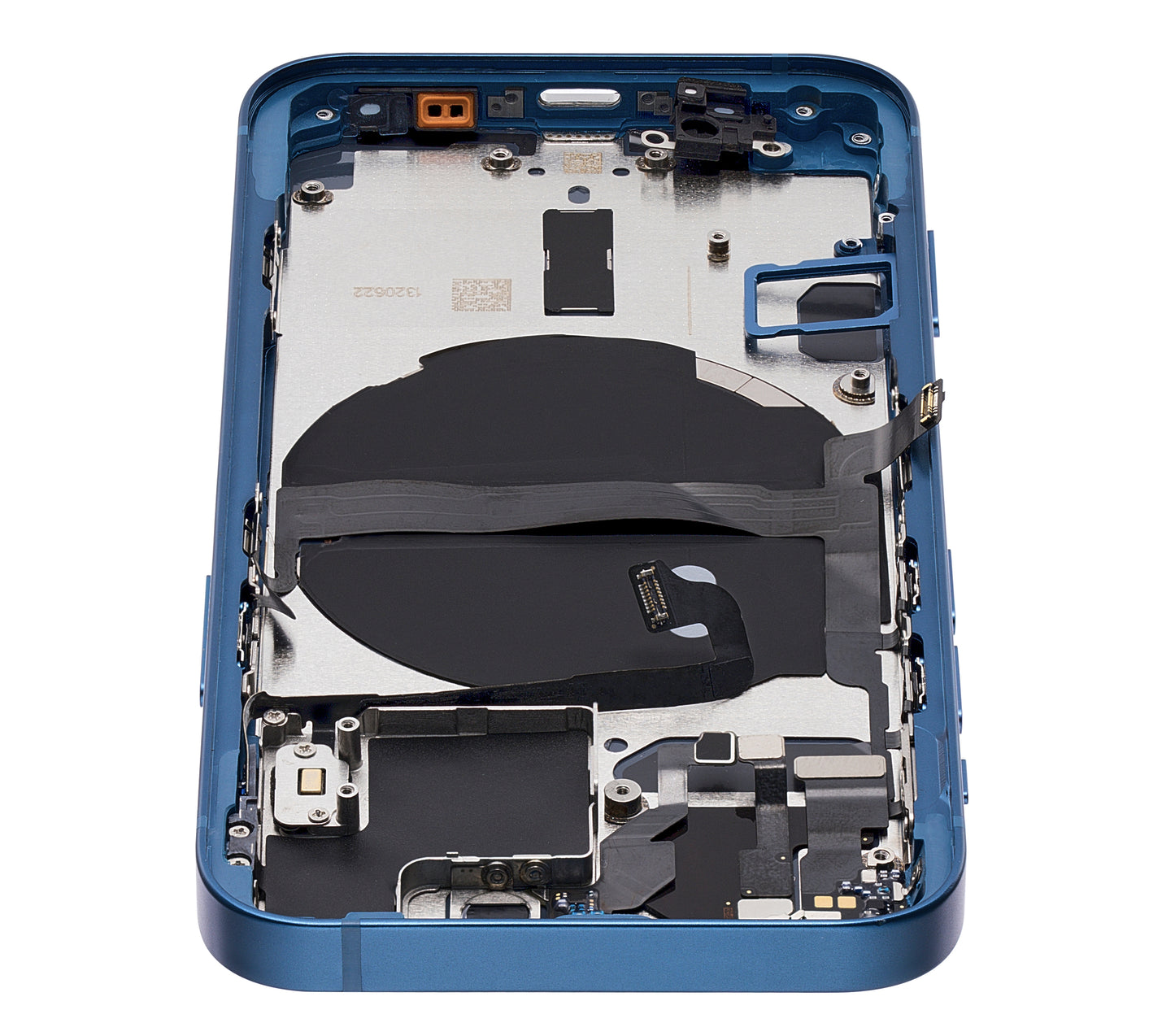 Back Housing W/ Small Parts For iPhone 13 Mini (EU / Global Version) (Aftermarket Plus) (Blue)