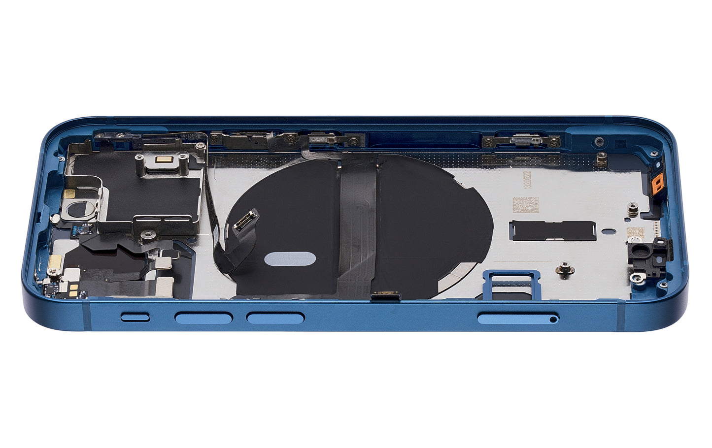 Back Housing W/ Small Parts For iPhone 13 Mini (EU / Global Version) (Aftermarket Plus) (Blue)
