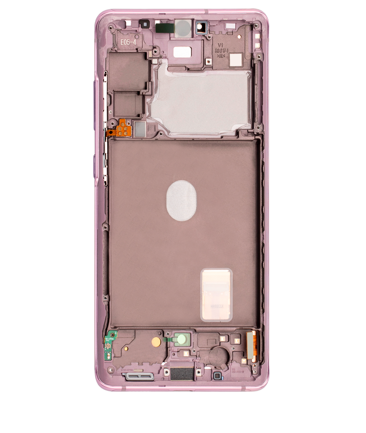 OLED Assembly With Frame For Samsung Galaxy S20 FE 4G / 5G (Refurbished) (Cloud Lavender)