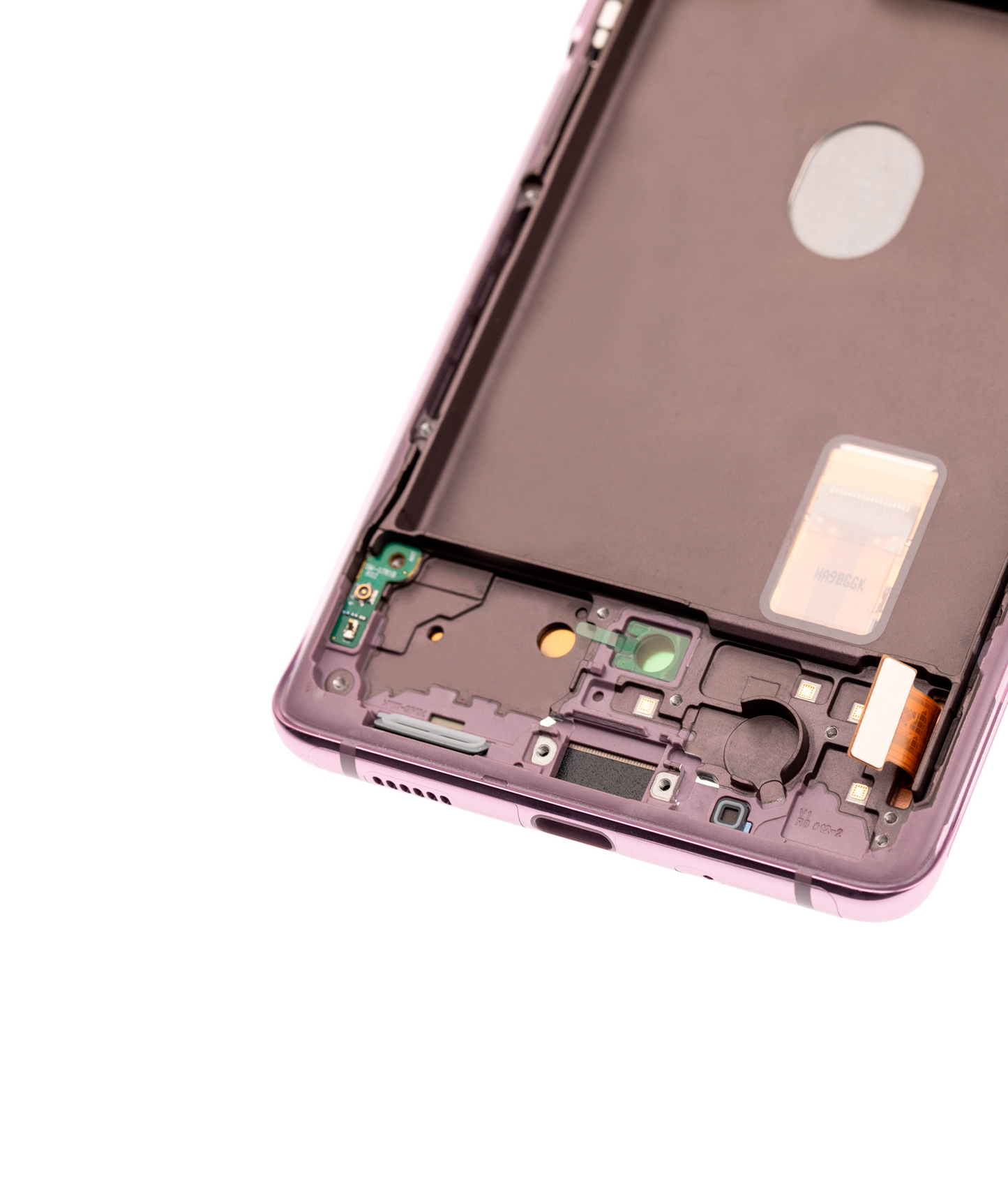 OLED Assembly With Frame For Samsung Galaxy S20 FE 4G / 5G (Refurbished) (Cloud Lavender)