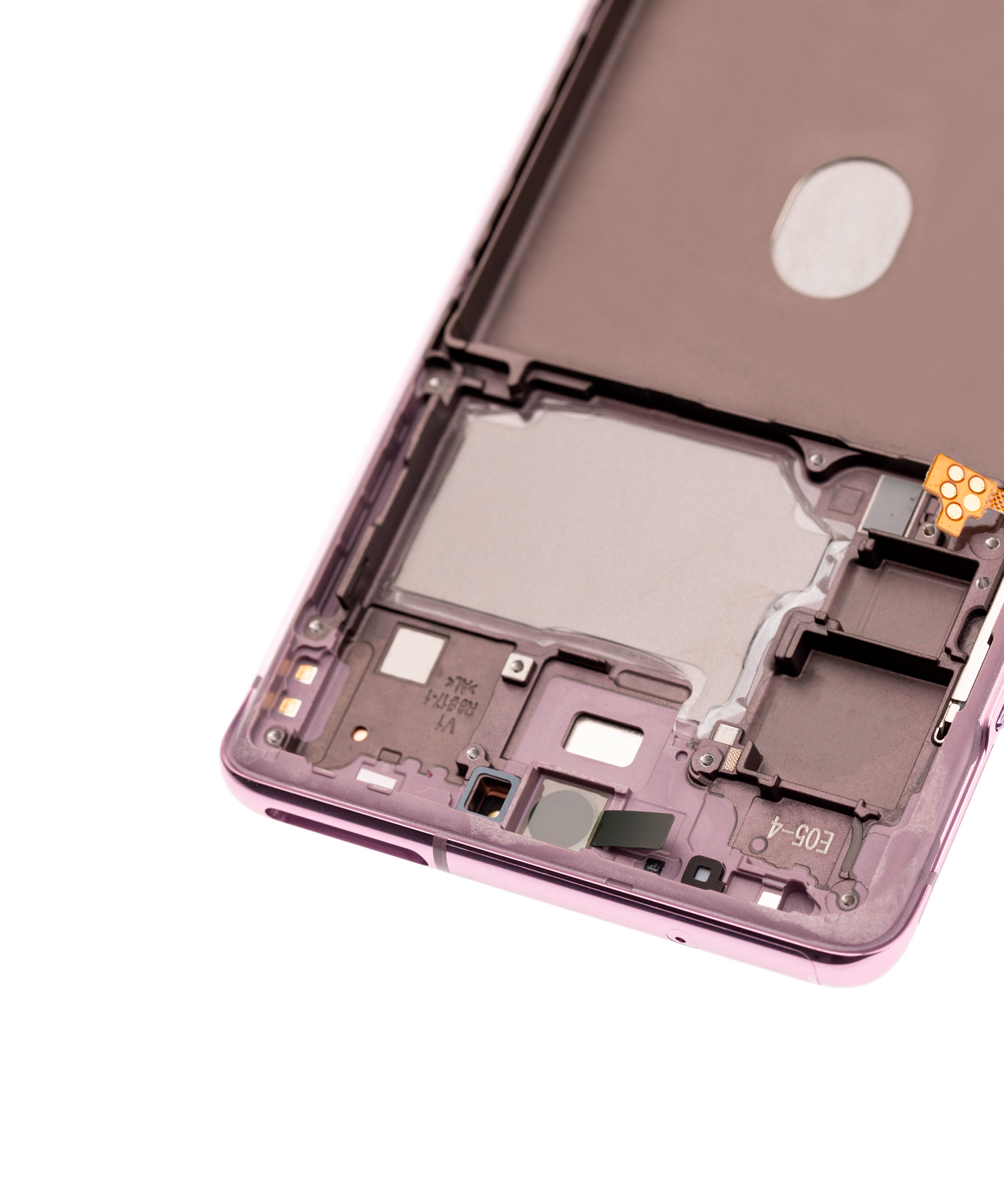 OLED Assembly With Frame For Samsung Galaxy S20 FE 4G / 5G (Refurbished) (Cloud Lavender)