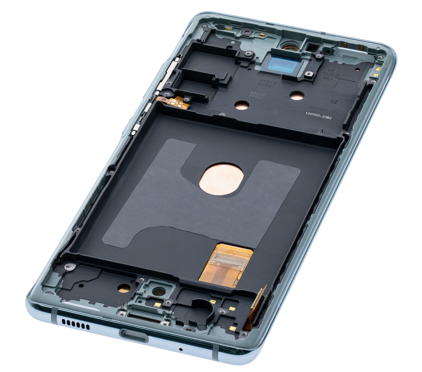 OLED Assembly With Frame For Samsung Galaxy S20 FE 4G / 5G (Refurbished) (Cloud Mint)