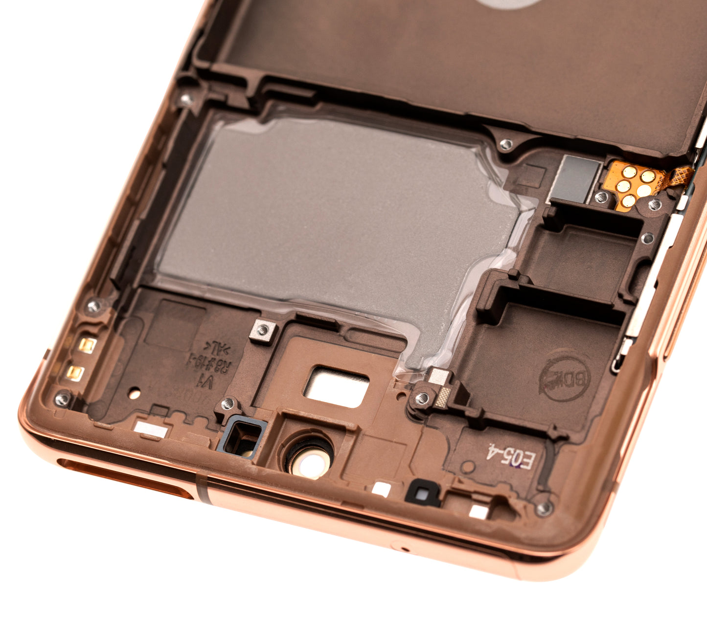 OLED Assembly With Frame For Samsung Galaxy S20 FE 4G / 5G (Refurbished) (Cloud Orange)