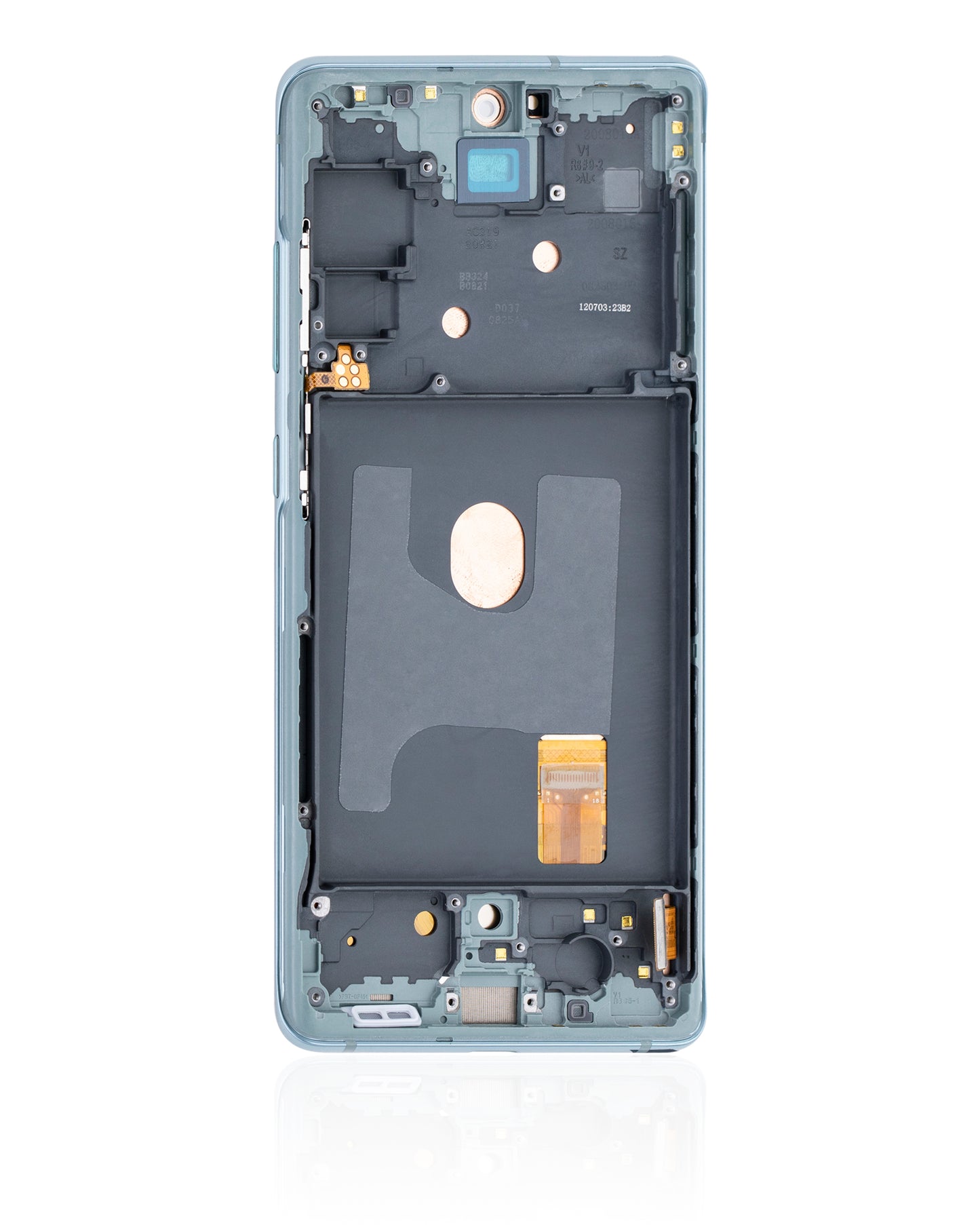 OLED Assembly With Frame For Samsung Galaxy S20 FE 4G / 5G (Service Pack) (Cloud Mint)