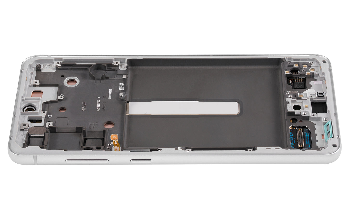 OLED Assembly With Frame For Samsung Galaxy S21 FE 5G (US & International Version) (Service Pack) (White)