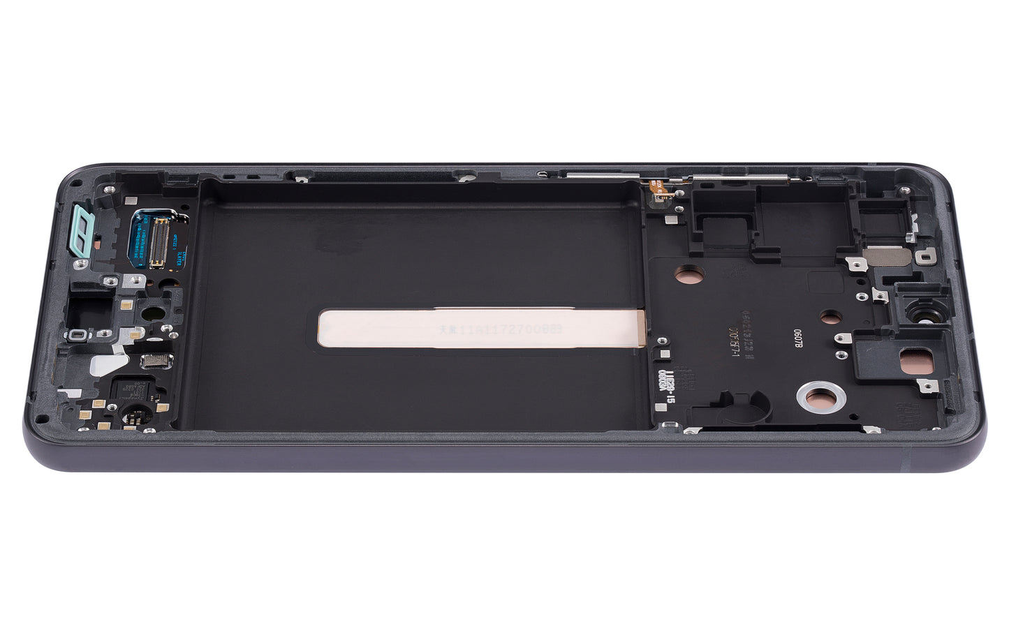OLED Assembly With Frame For Samsung Galaxy S21 FE 5G (US & International Version) (Service Pack) (Graphite)
