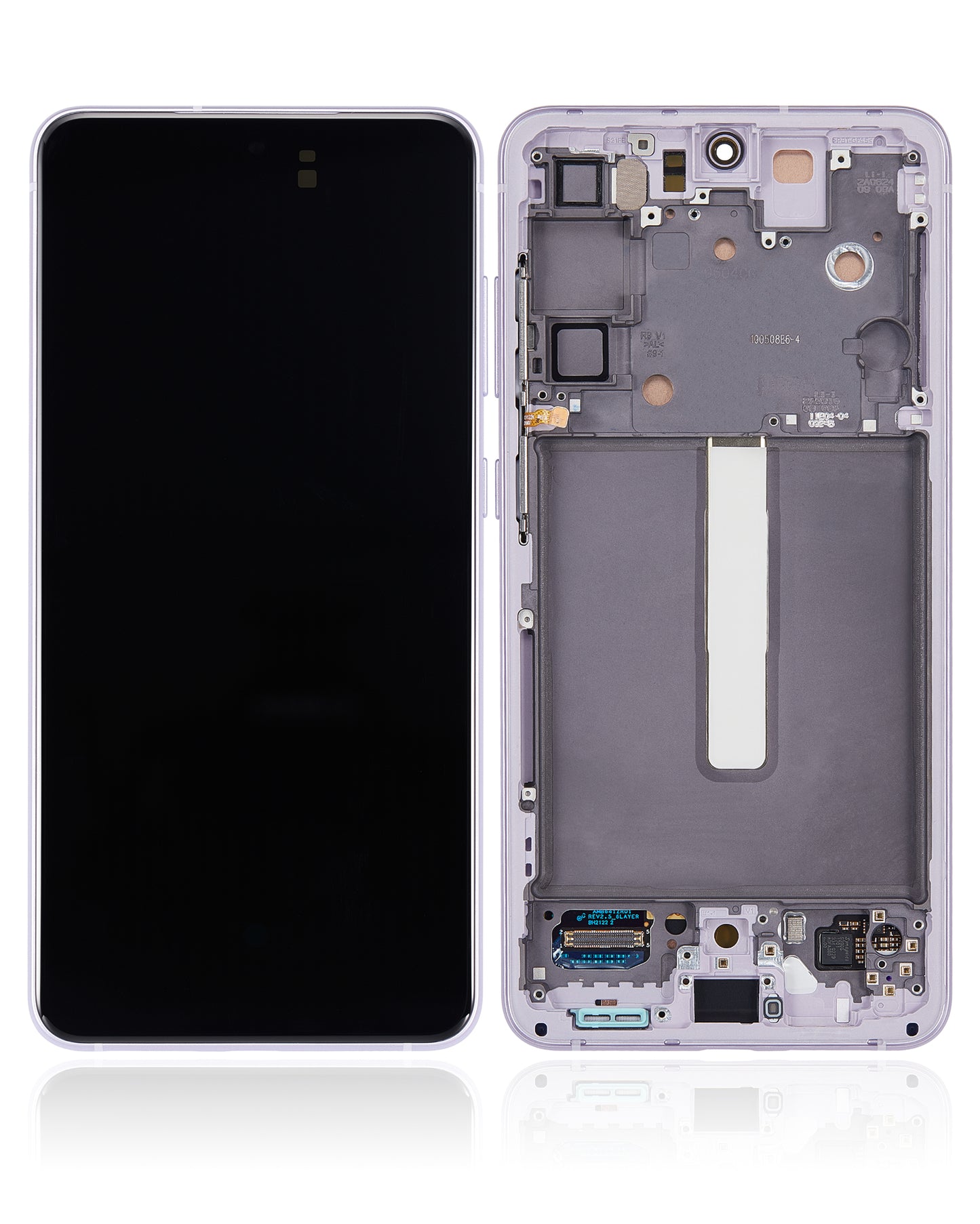 OLED Assembly With Frame For Samsung Galaxy S21 FE 5G (US & International Version) (Service Pack) (Lavender)