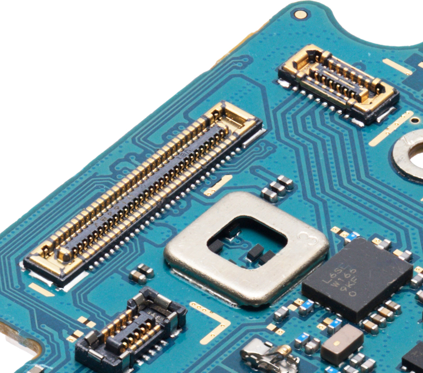 Charging Port Board With Sim Card Reader For Samsung Galaxy S21 FE 5G (G990B/N) (International Version) (Premium)