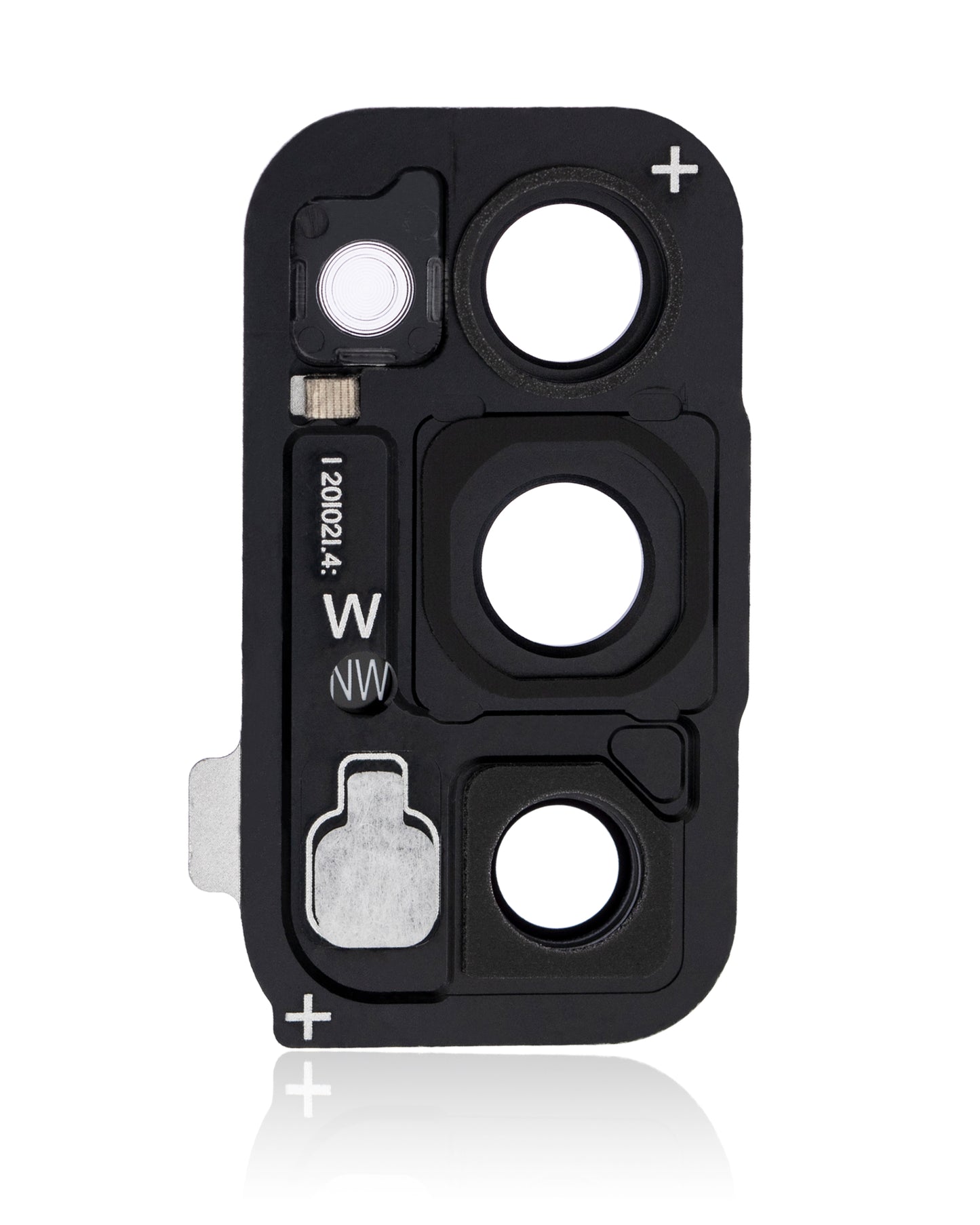 Back Camera Lens With Cover Bezel Ring For Samsung Galaxy S20 FE 5G (Cloudy White)