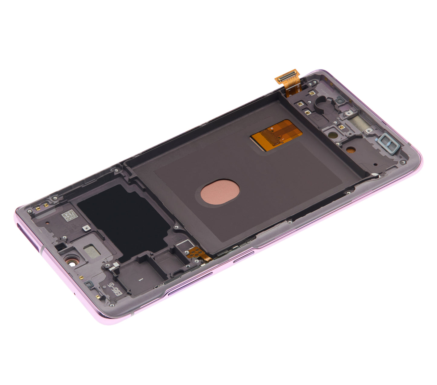 OLED Assembly With Frame For Samsung Galaxy S20 FE 4G / 5G (Aftermarket Plus) (Cloud Lavender)
