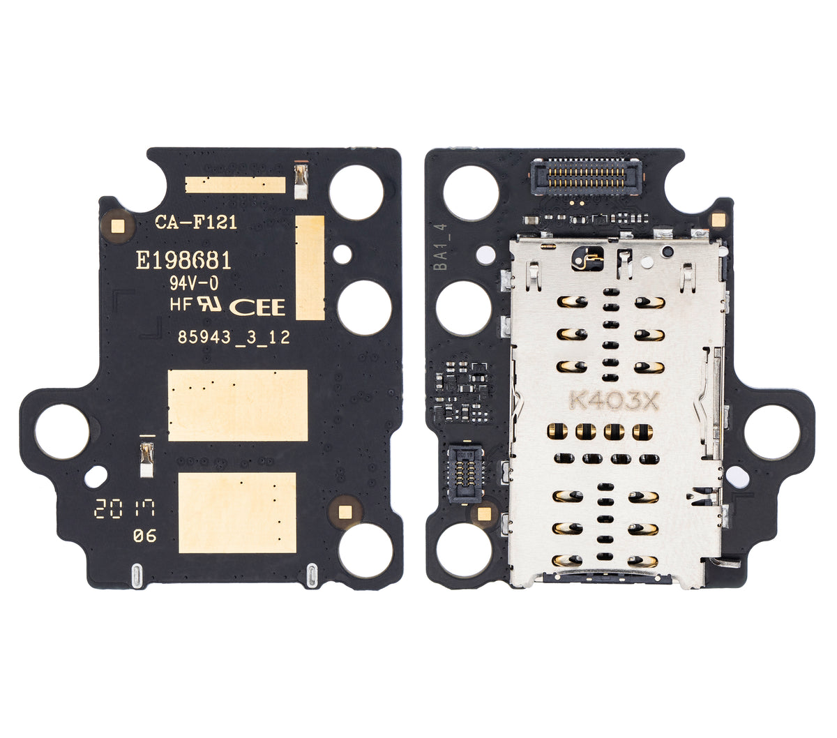 Sim Card Reader For Samsung Galaxy Tab A7 10.4" (T505 / T507) (2020) - Samsung Galaxy Tab A7 10.4" (2020) Replacement Parts - SKU 107082081523 - product image 2