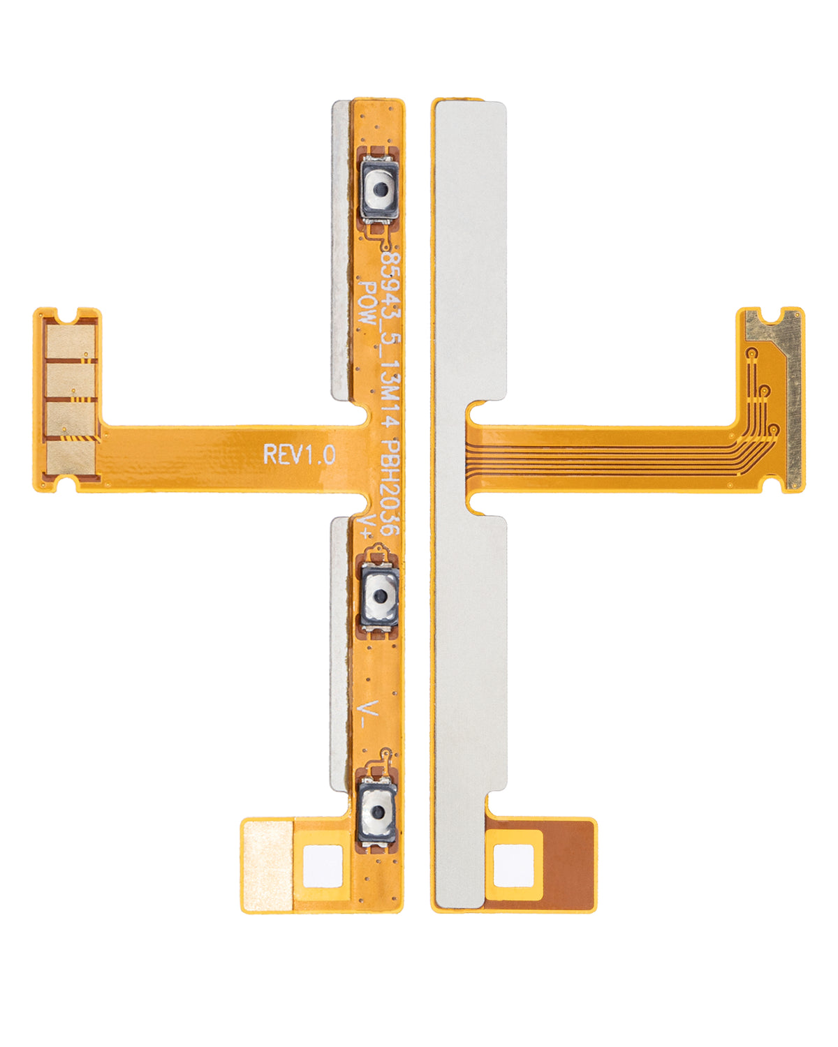 Power And Volume Button Flex Cable For Samsung Galaxy Tab A7 10.4" (T500 / T505 / T507) (2020) - Samsung Galaxy Tab A7 10.4" (2020) Replacement Parts - SKU 107082081524 - product image 2