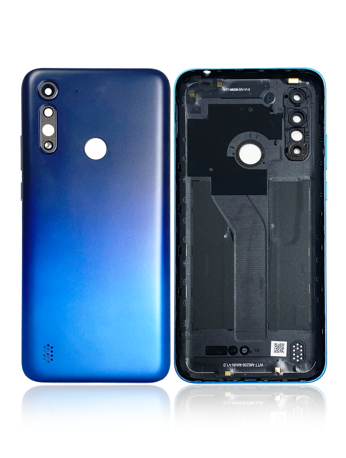 Back cover Glass For Motorola Moto G8 Power Lite (XT2055 / 2020) (Royal Blue) replacement part for compatible Motorola phone, SKU 107082082321, product image 6