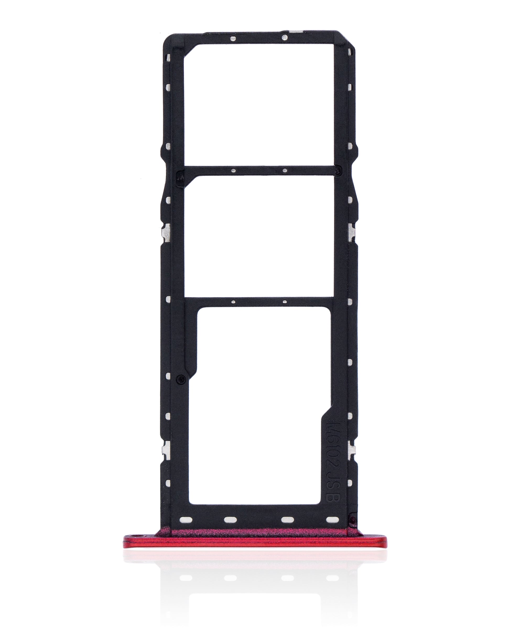 Dual Sim Card Tray For Motorola Moto G8 Power Lite (XT2055 / 2020) (Red) replacement part for compatible Motorola phone, SKU 107082082328, product image 3