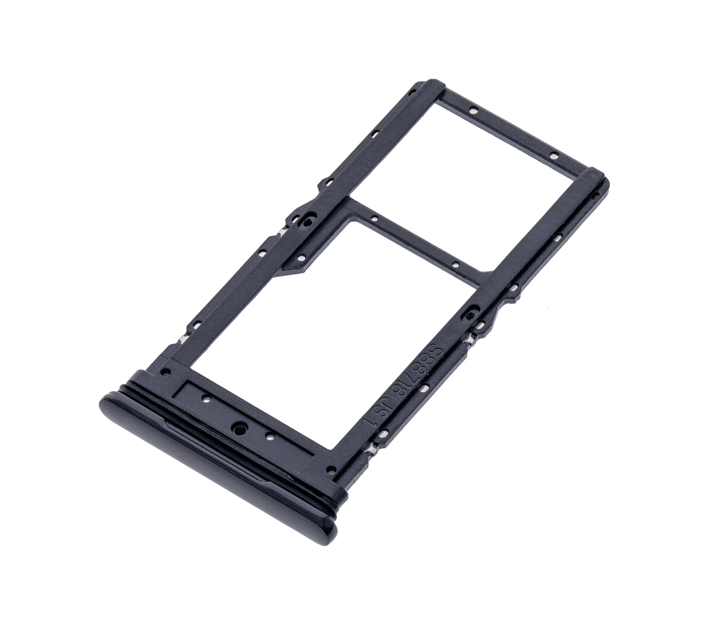 Single Sim Card Tray For Motorola Moto G8 Power (XT2041-1 / XT2041-3 / 2020) (Smoke Black) | compatible mobile phone replacement part | SKU 107082082329 | product image 4