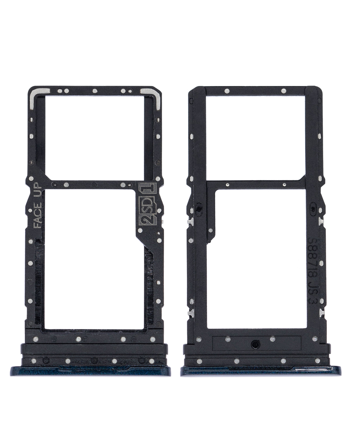 Dual Sim Card Tray For Motorola Moto G8 Power (XT2041-1 / XT2041-3 / 2020) (Capri Blue) | compatible mobile phone replacement part | SKU 107082082330 | product image 2
