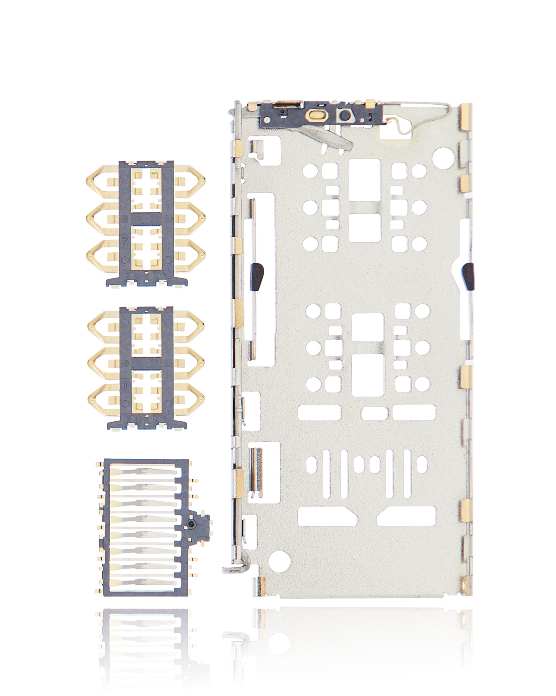 Sim Card Reader For Motorola Moto G8 Power Lite (XT2055 / 2020) / Moto E6S (XT2053-1 / 2020) (4 Piece Set) replacement part for compatible Motorola phone, SKU 107082082331, product image 3