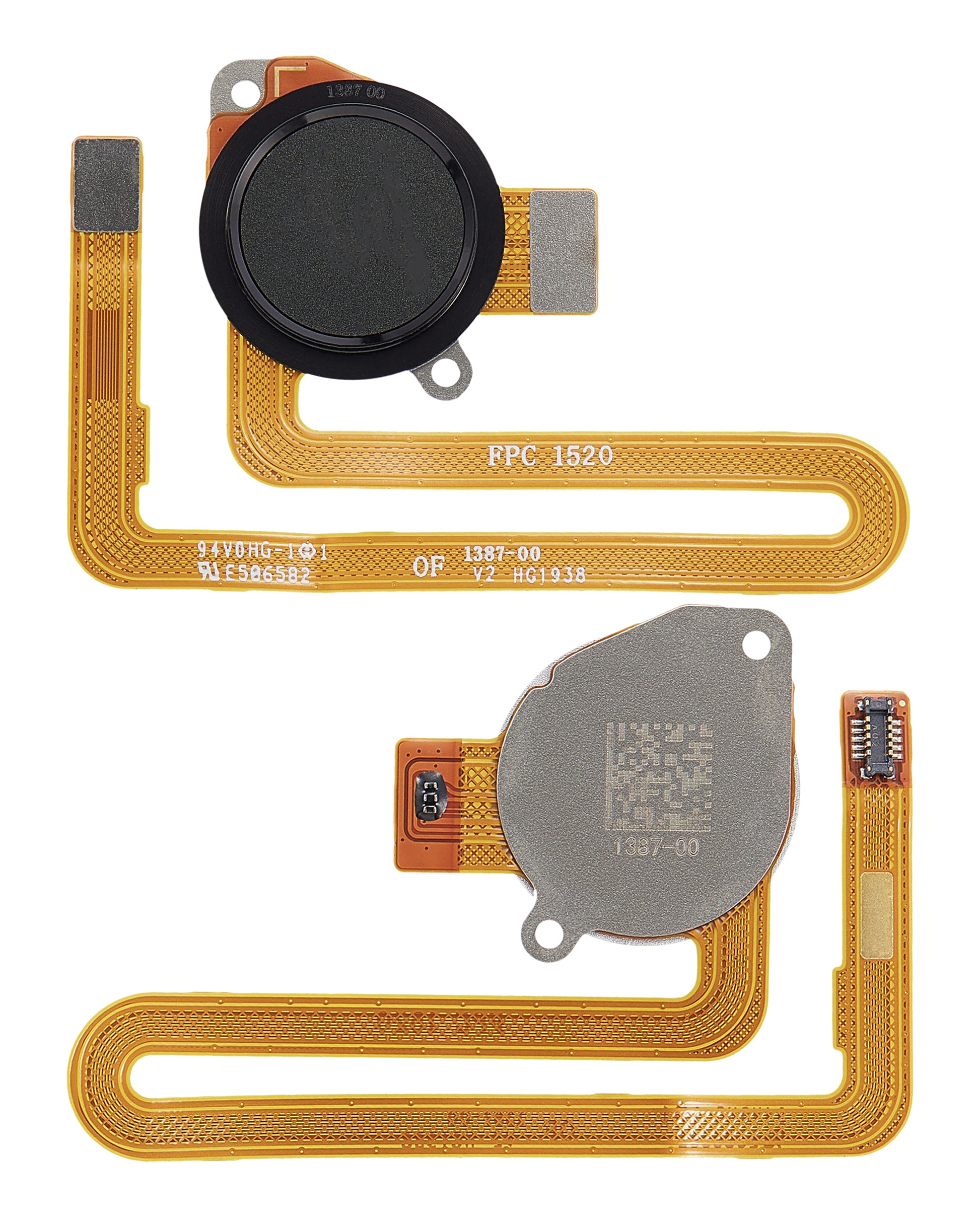 Fingerprint Reader With Flex Cable For Motorola Moto G8 Power (XT2041-1 / XT2041-3 / 2020) (Smoke Black) | compatible mobile phone replacement part | SKU 107082082336 | product image 2