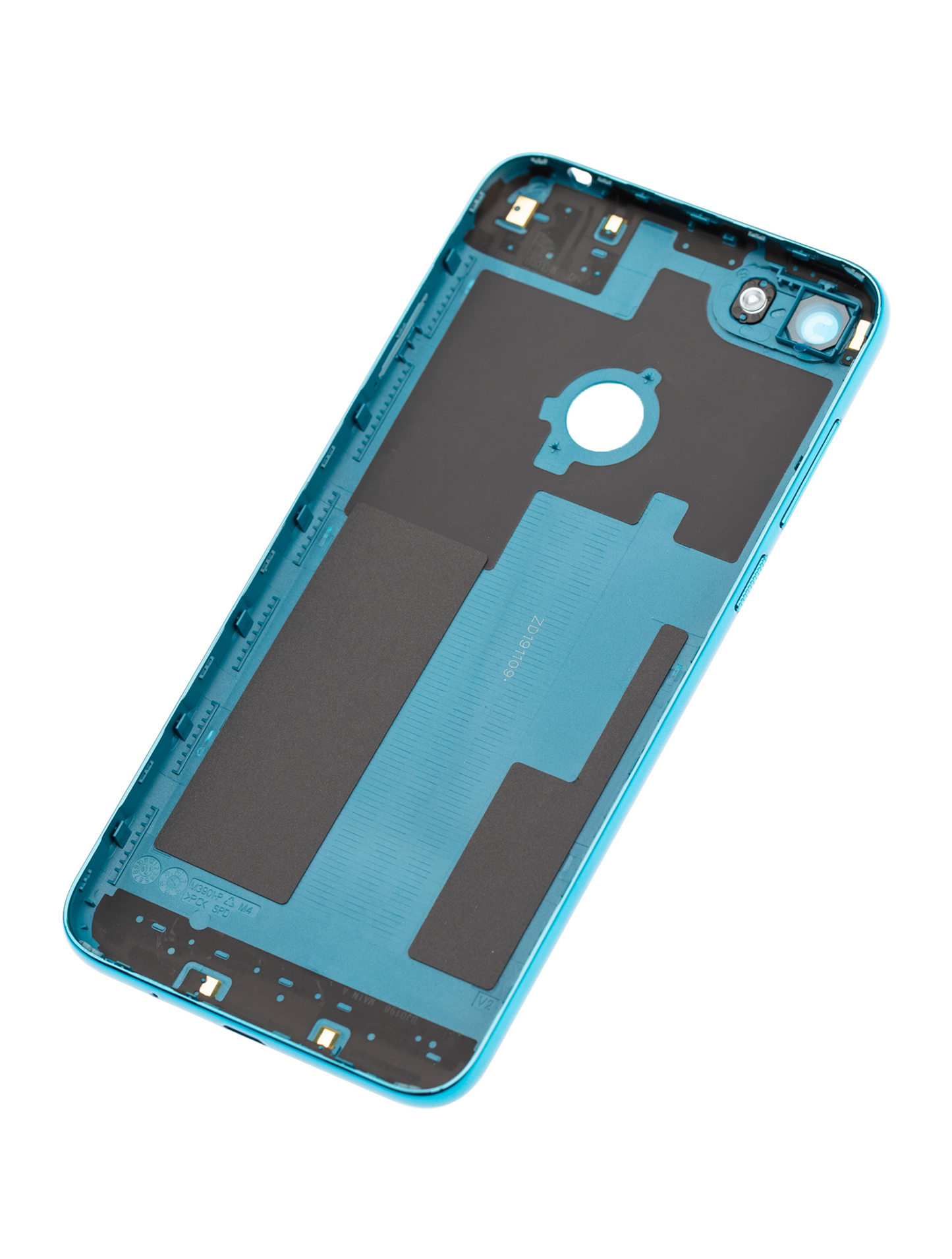 Back cover Glass For Motorola Moto E6 Play (XT2029 / 2019) (Turquoise Blue) - image 6