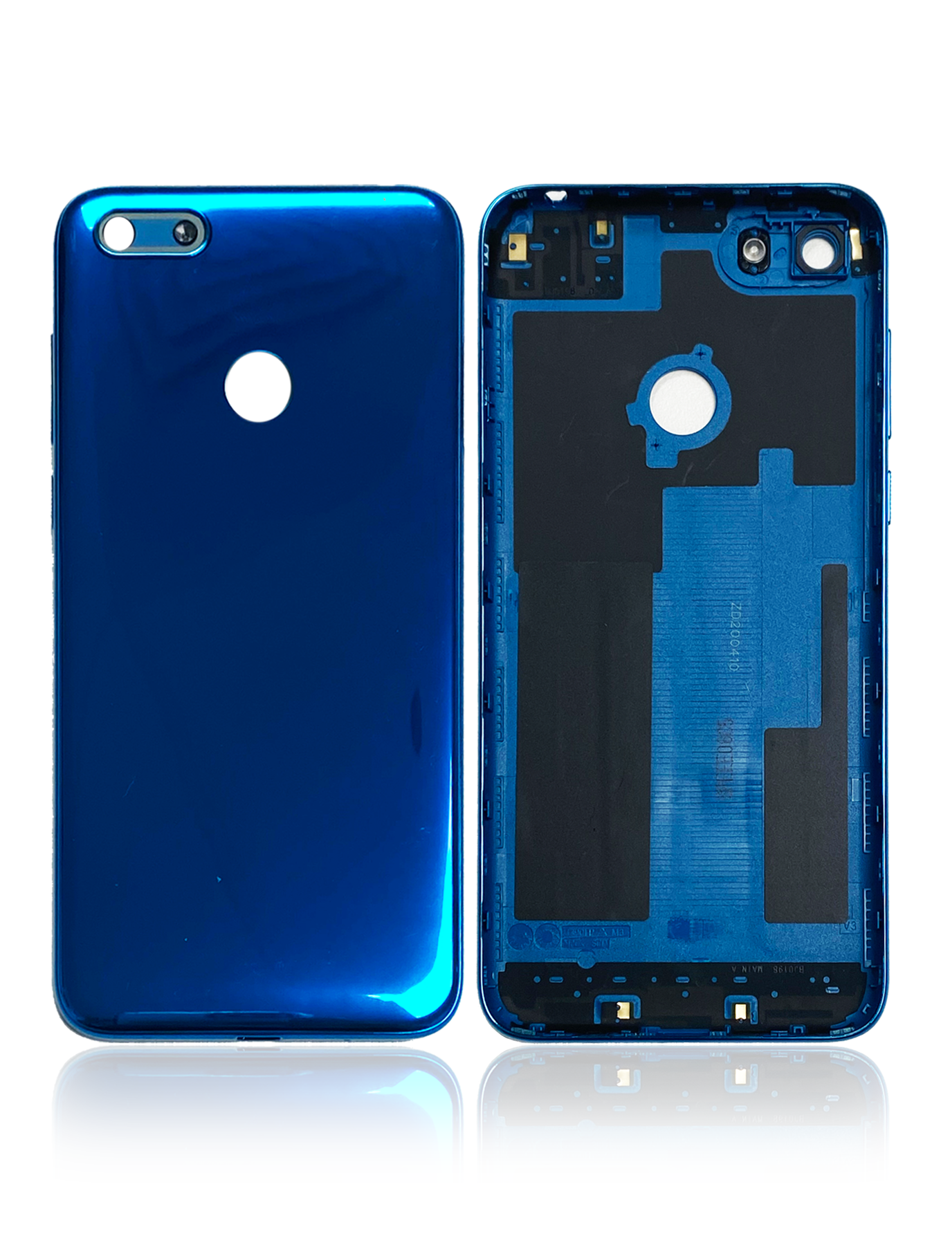 Back cover Glass For Motorola Moto E6 Play (XT2029 / 2019) (Turquoise Blue) - image 5