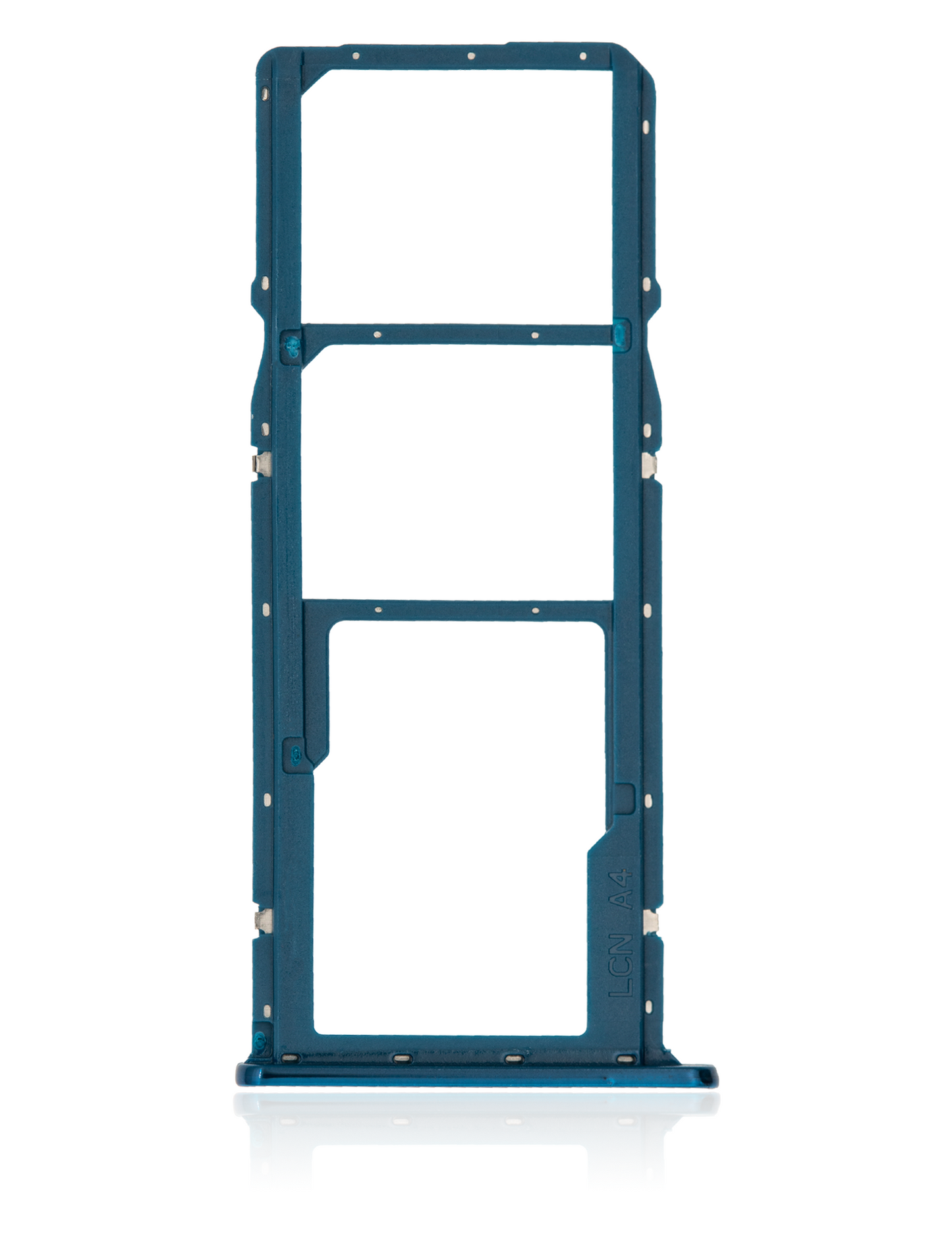 Dual Sim Card Tray For Motorola Moto E6 Play (XT2029 / 2019) (Turquoise Blue) - image 2