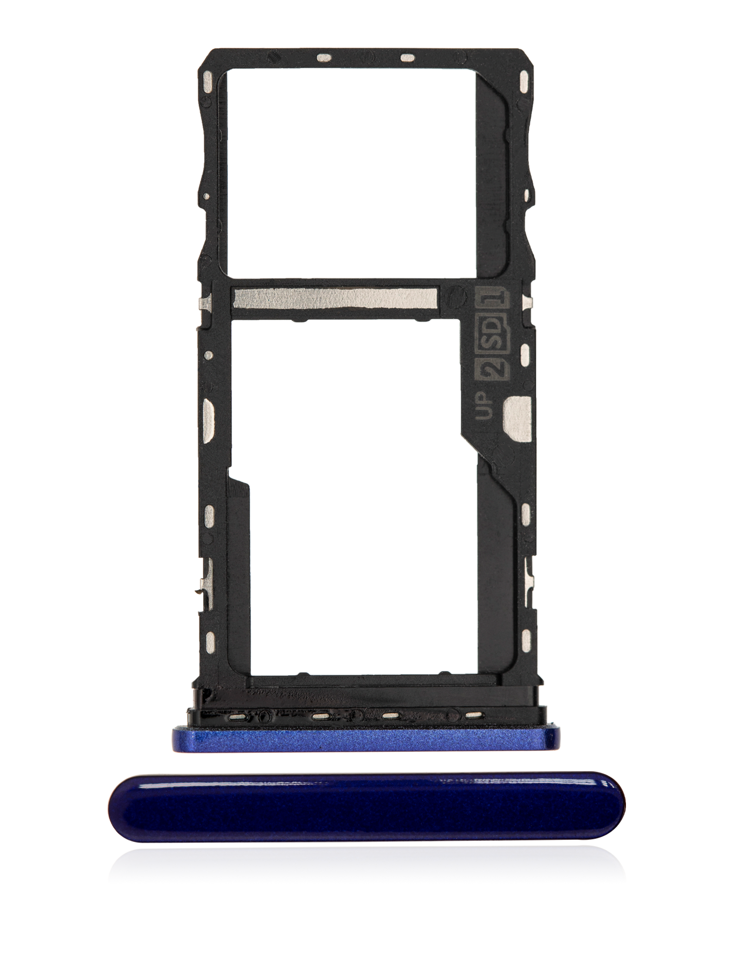 Sim Card Tray For Motorola Moto G9 Play (XT2083 / 2020) (Sapphire Blue) replacement part for compatible Motorola phone, SKU 107082082534, product image 2