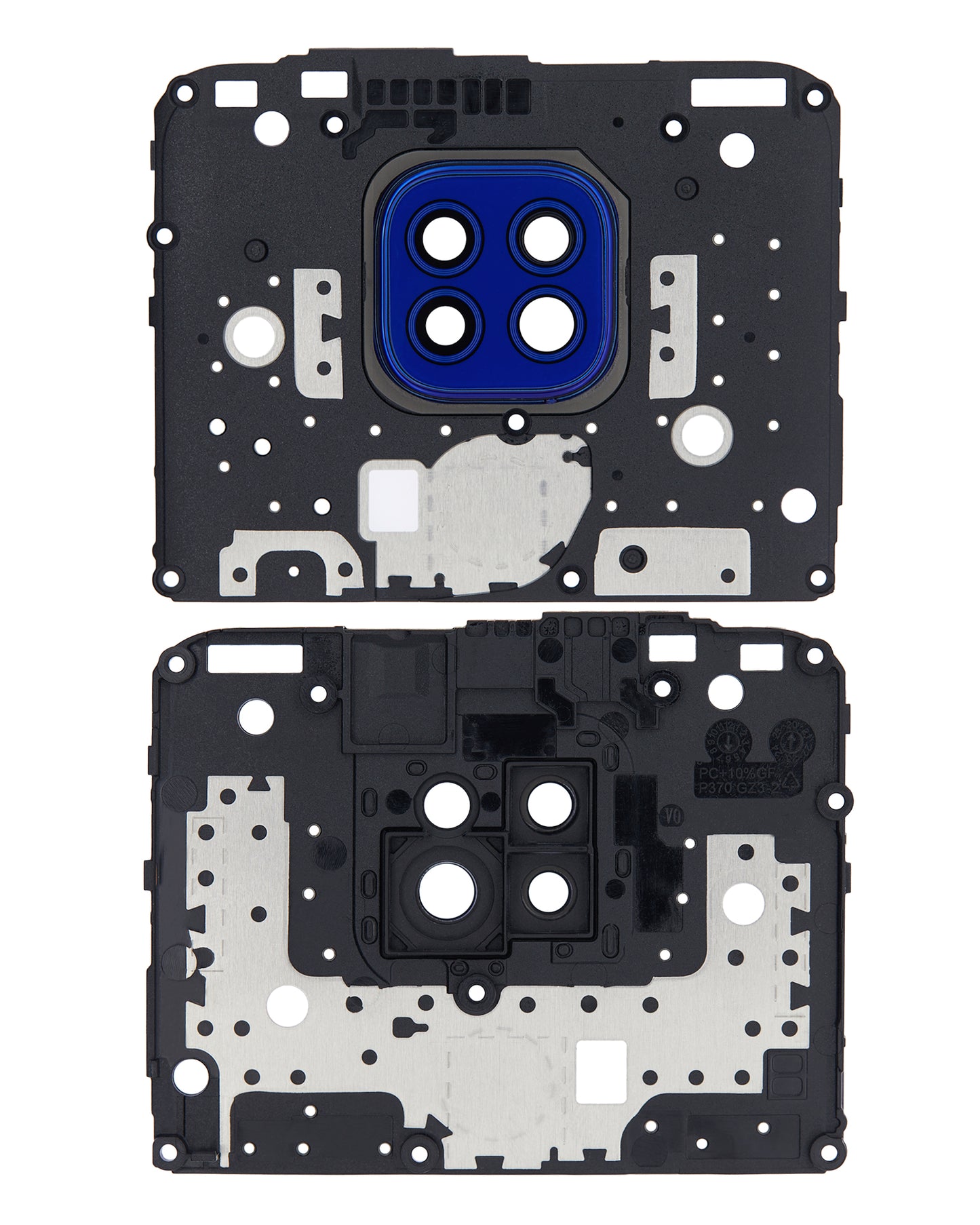 Back Camera Lens With Bracket For Motorola Moto G9 Play (XT2083 / 2020) (Blue) replacement part for compatible Motorola phone, SKU 107082082540, product image 2