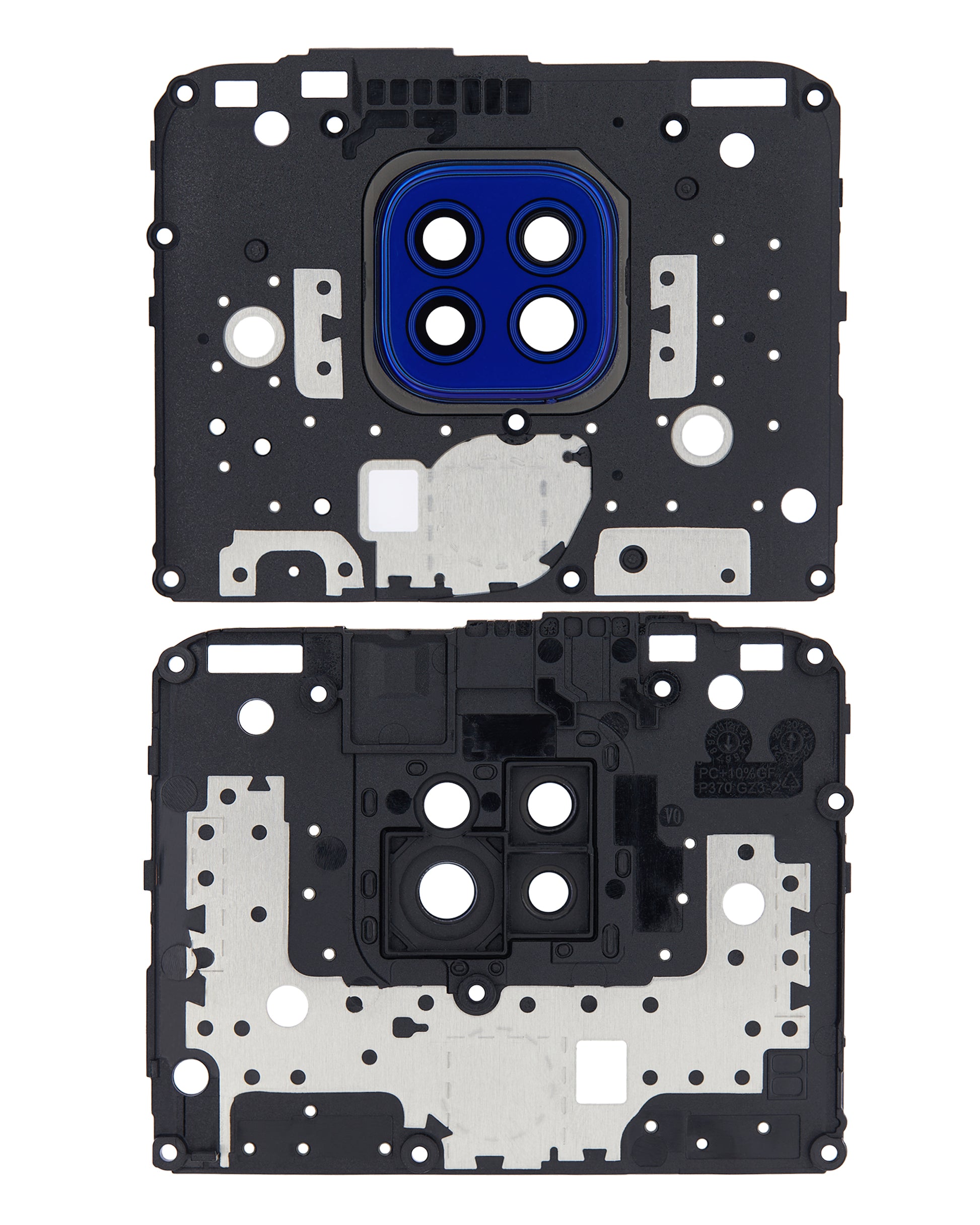 Back Camera Lens With Bracket For Motorola Moto G9 Play (XT2083 / 2020) (Blue) replacement part for compatible Motorola phone, SKU 107082082540, product image 2