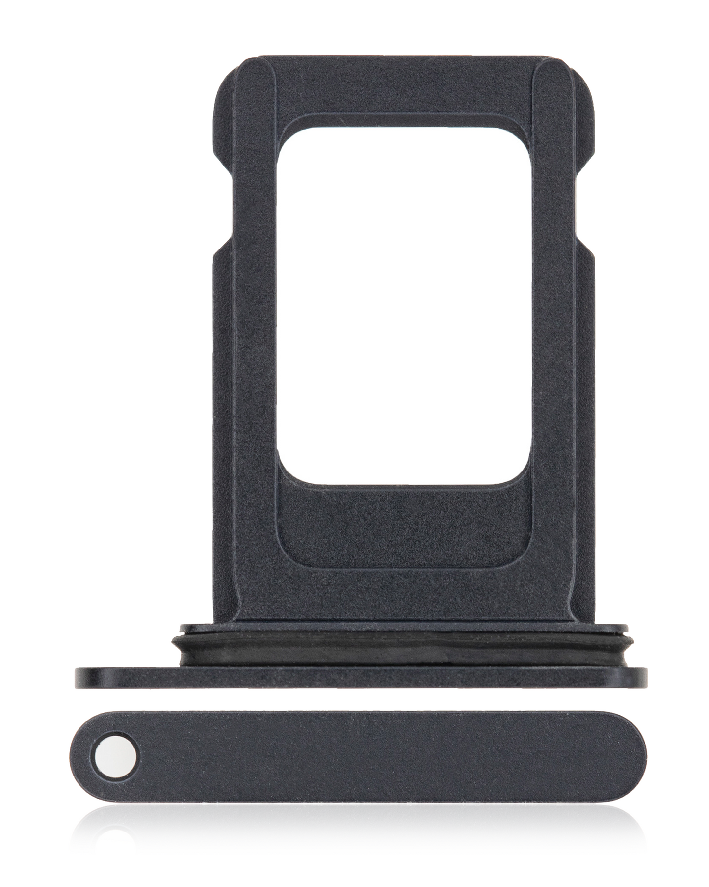 Single Sim Card Tray For iPhone 12 / 13 (Black)