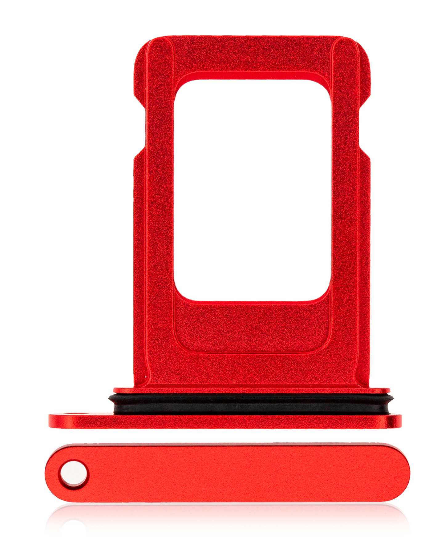 Single Sim Card Tray For iPhone 12 (Red)