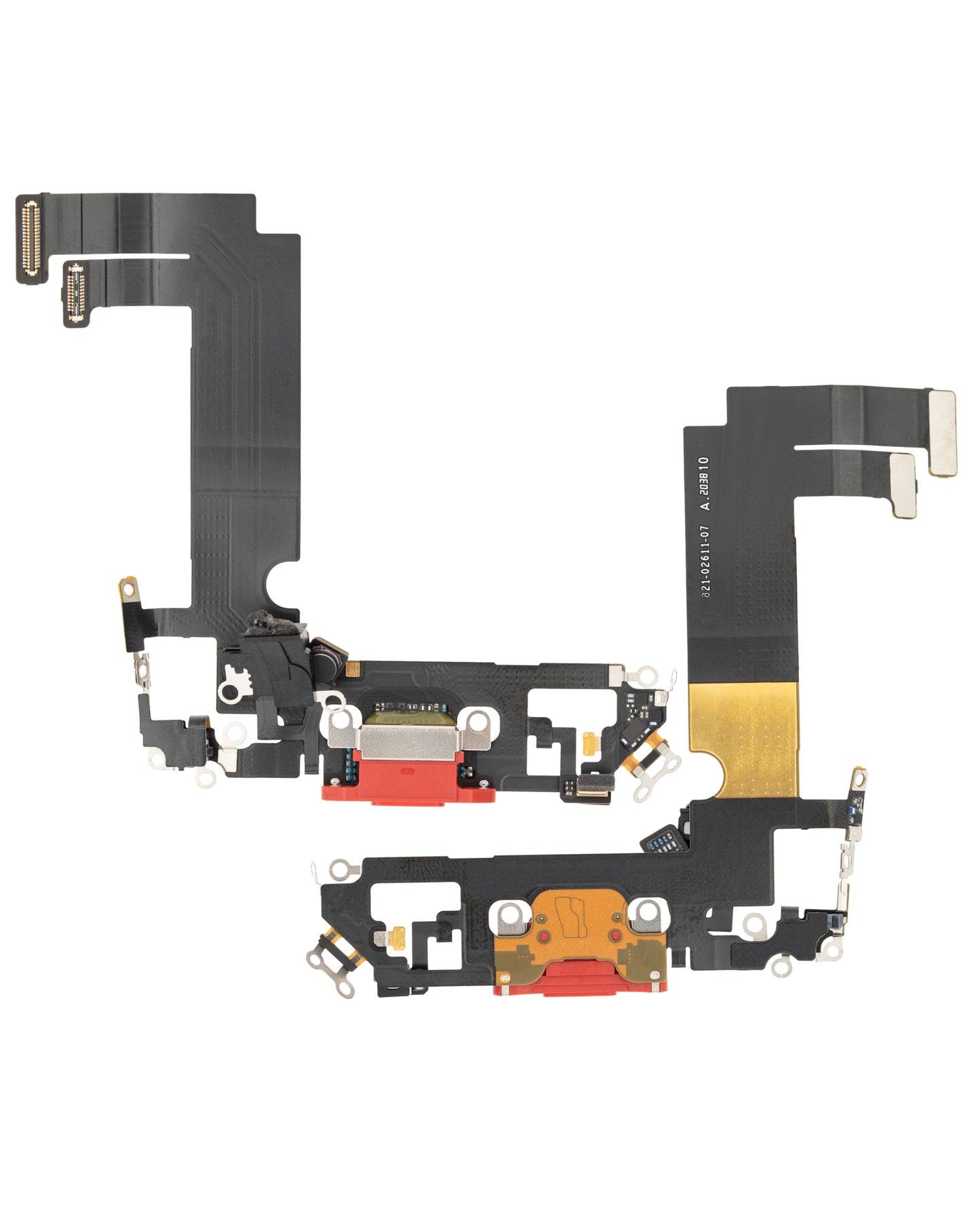 Charging Port Flex Cable For iPhone 12 Mini (Premium) (Red)