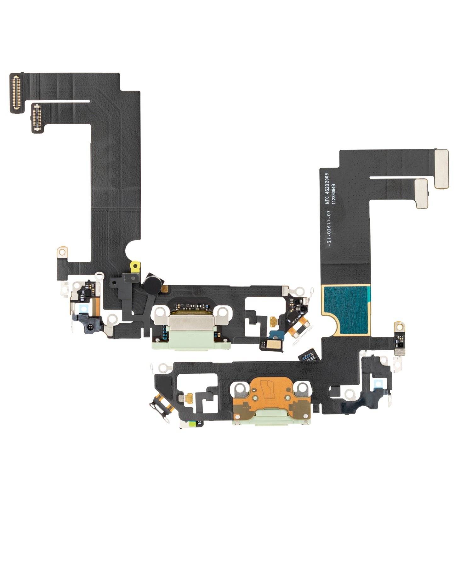 Charging Port Flex Cable For iPhone 12 Mini (Premium) (Green)