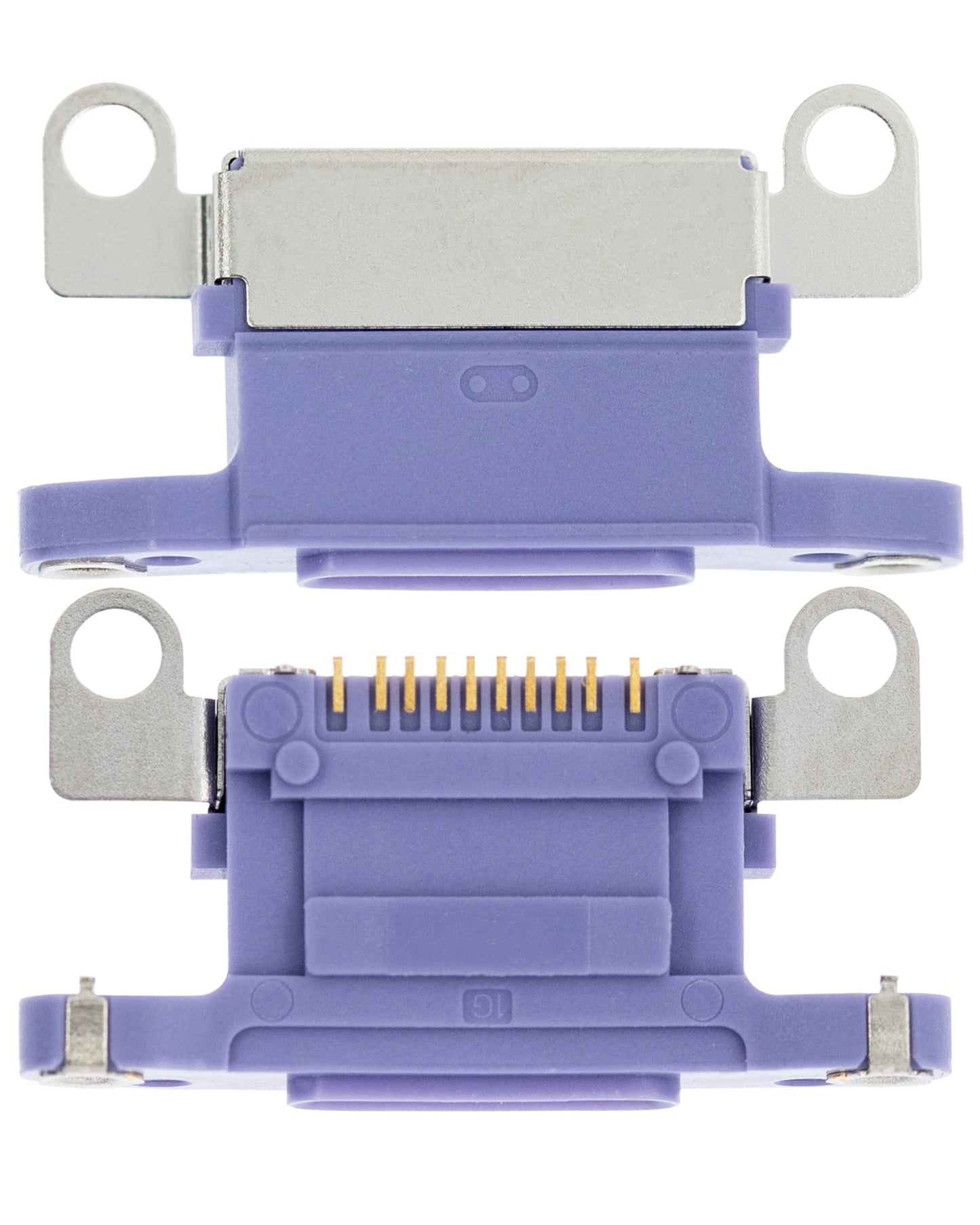 Charging Port Only For iPhone 12 Mini (Purple) (10 Pack)