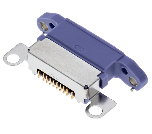Charging Port Only For iPhone 12 Mini (Purple) (10 Pack)