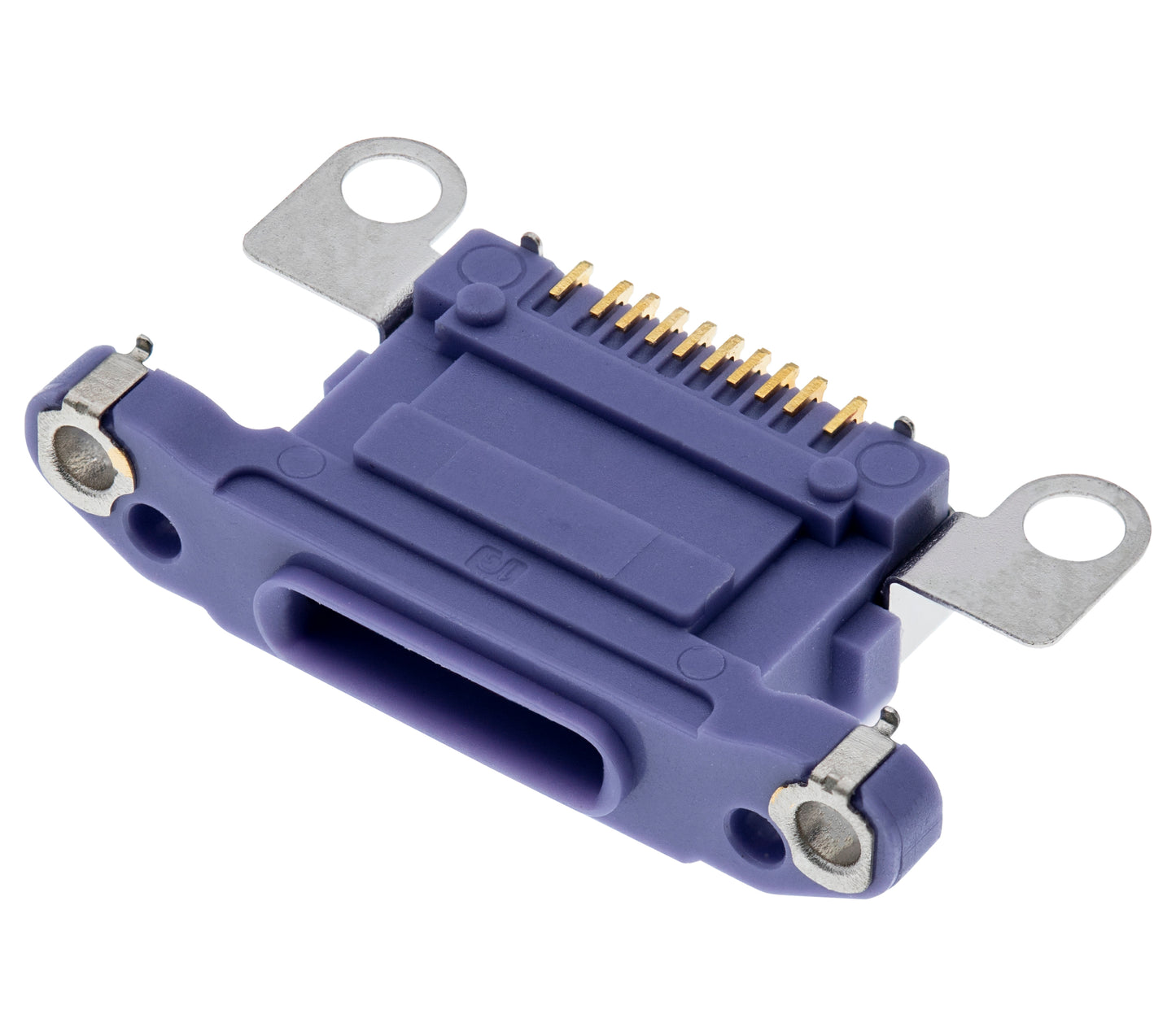 Charging Port Only For iPhone 12 Mini (Purple) (10 Pack)