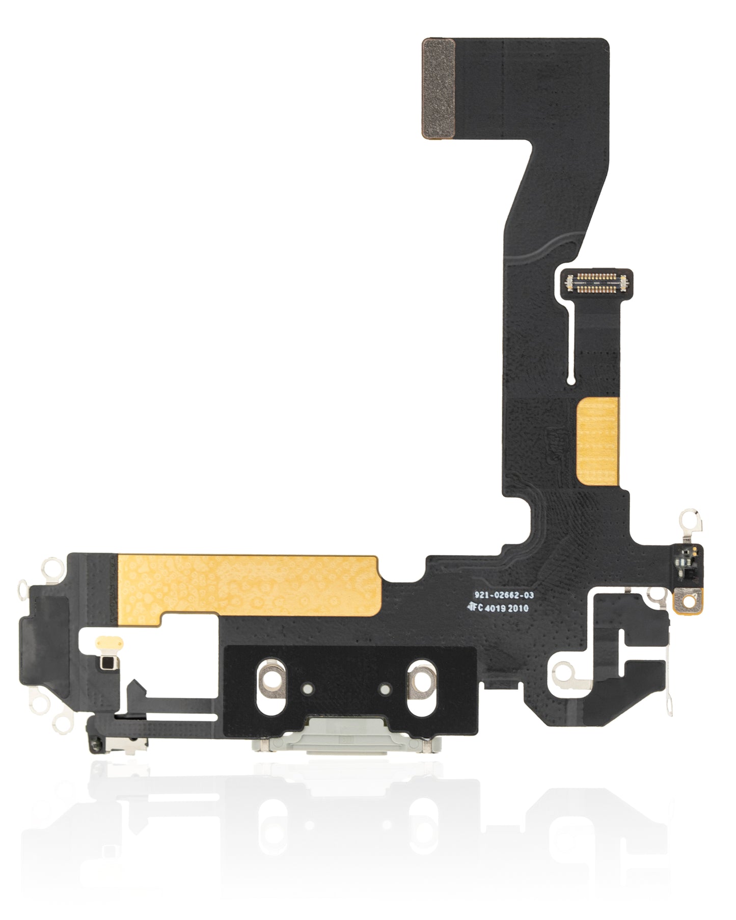 Charging Port Flex Cable For iPhone 12 Pro (Premium) (Silver)